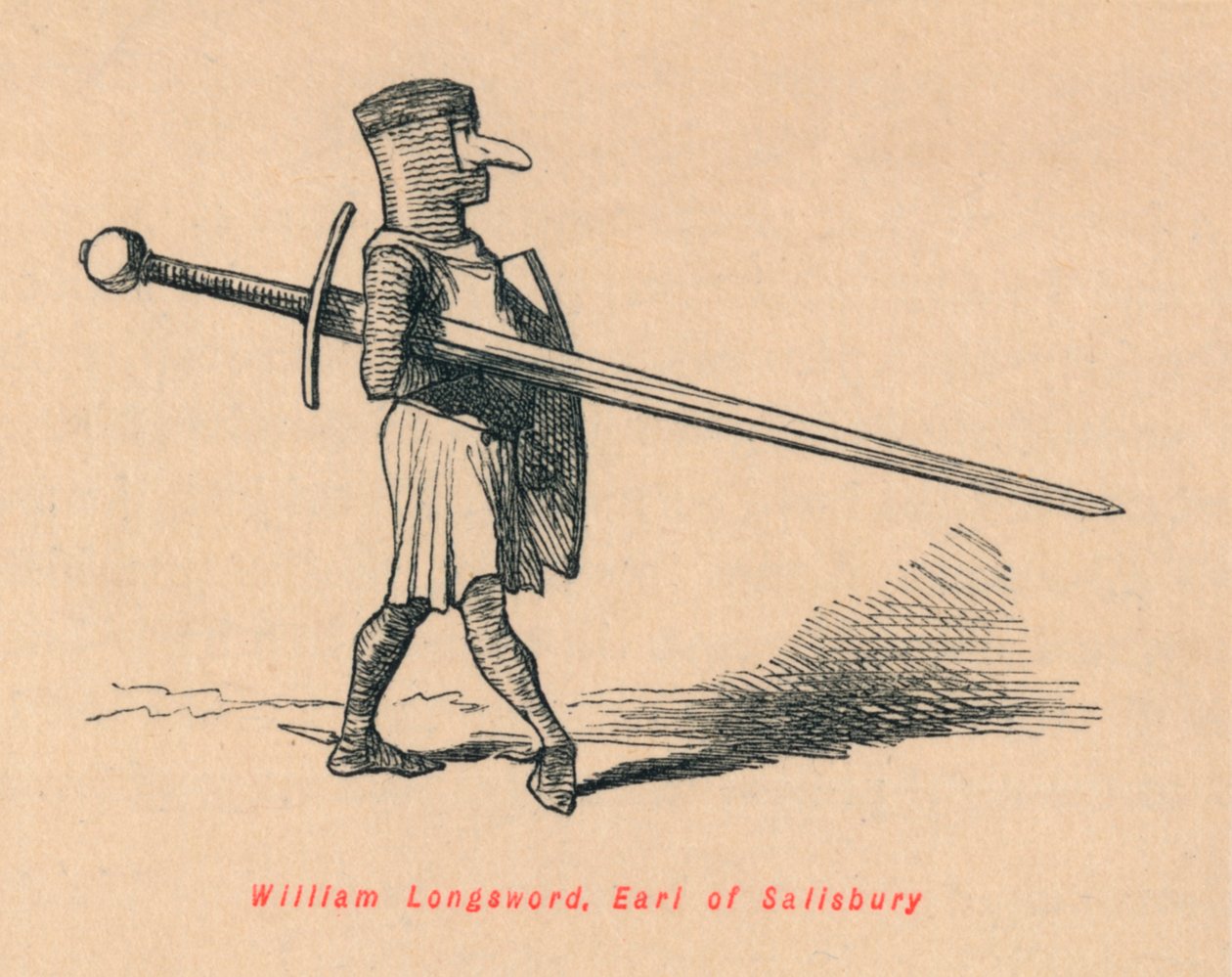 威廉·隆索恩（William Longsword），索尔兹伯里伯爵，c1860，c1860 作者 约翰·里奇