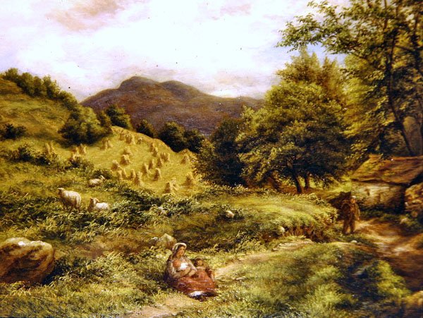 萨里的红山（布面油画） 作者 约翰·林内尔