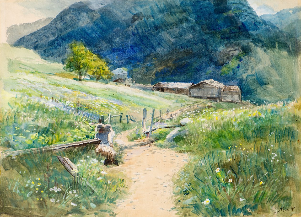 June in the Austrian Tyrol 作者 约翰·麦克维尔特