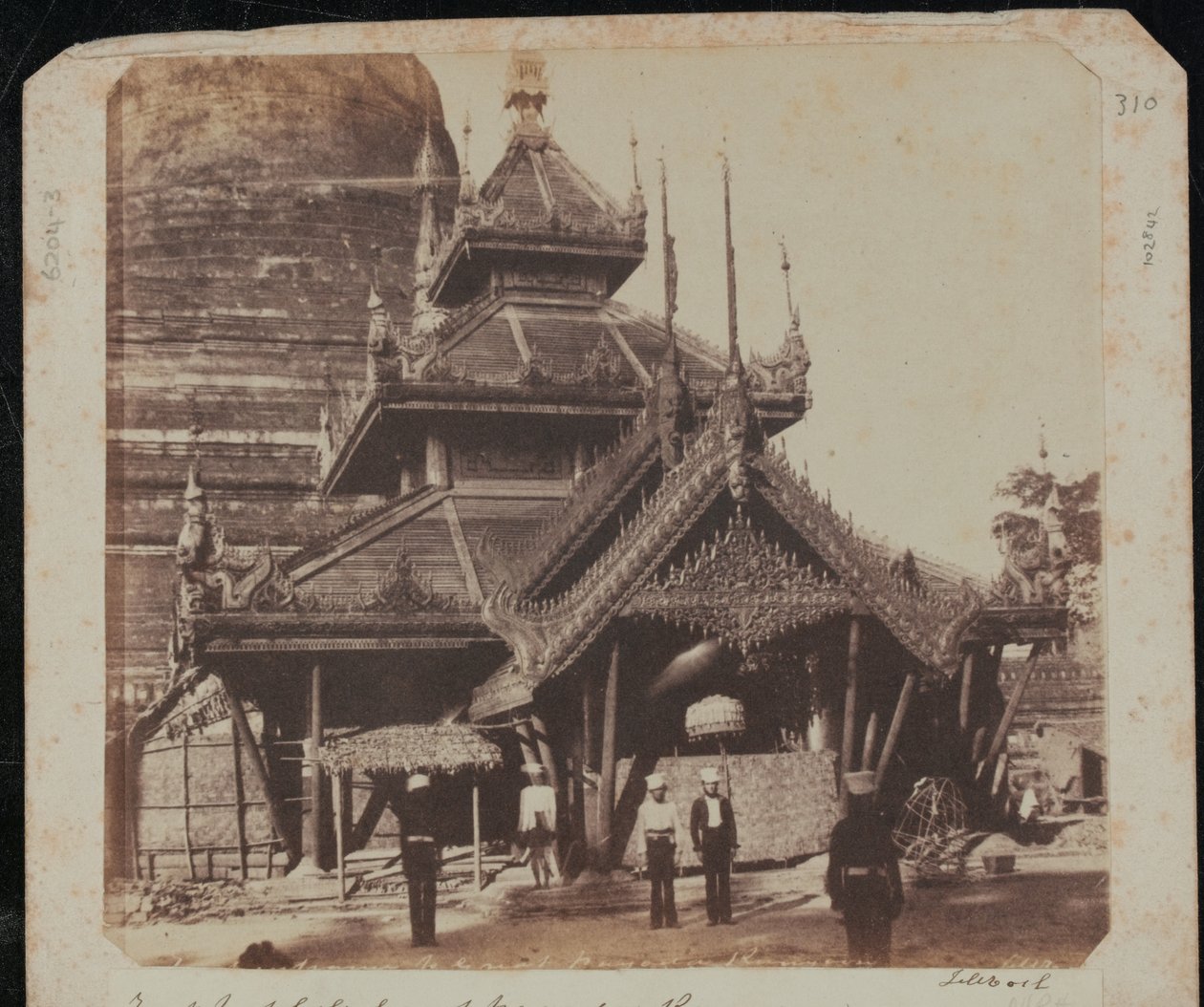 普罗米（Pyay）大金塔东北景观 作者 约翰麦考什