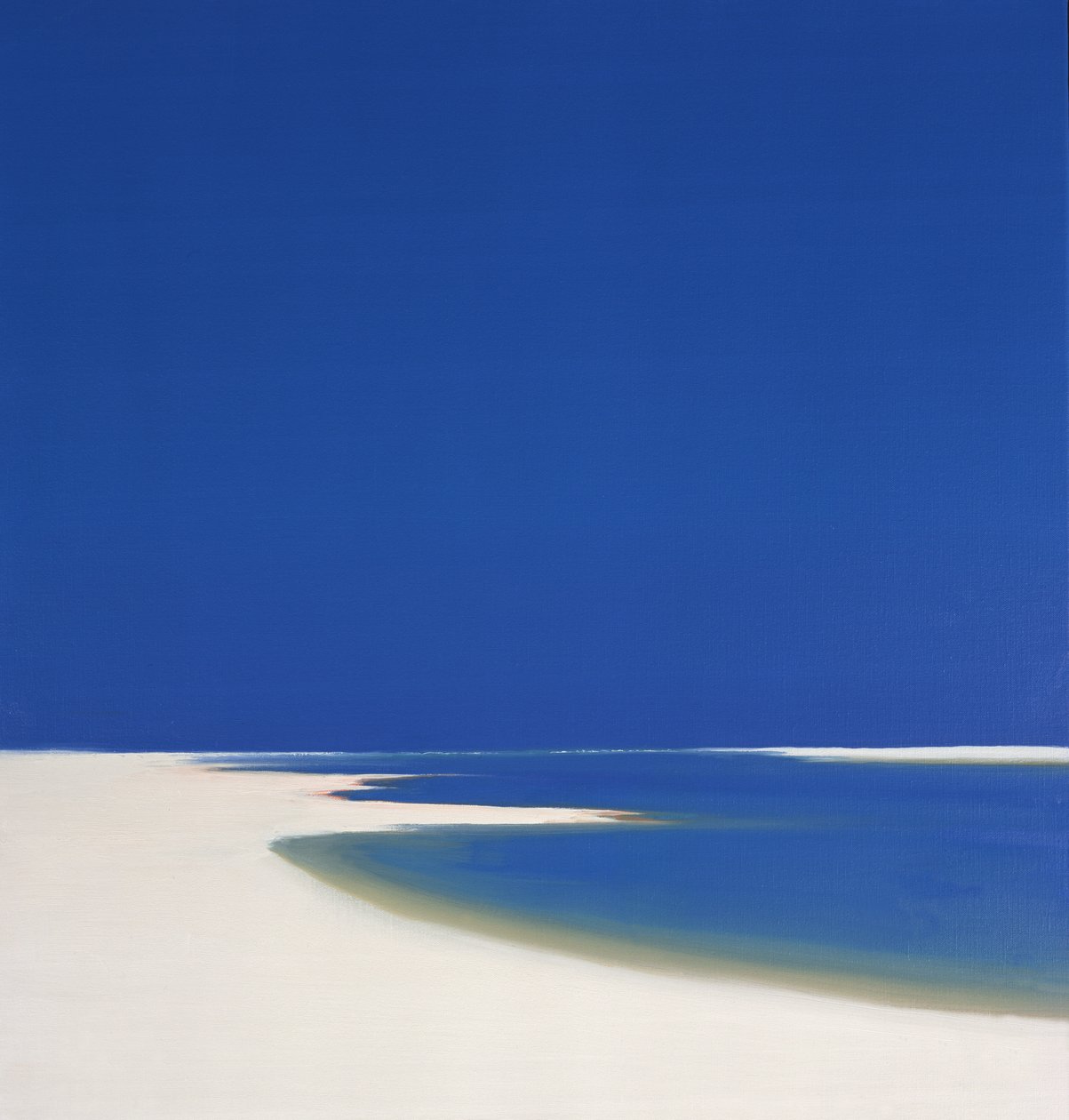 夏季河口，1999年 作者 约翰·米勒