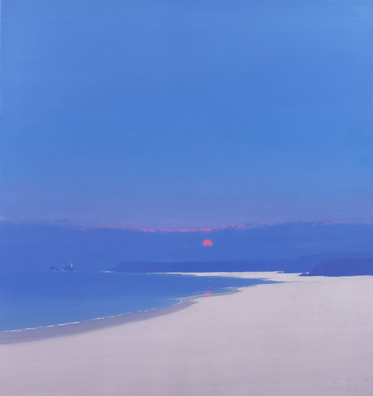 太阳升起海湾，1999年 作者 约翰·米勒