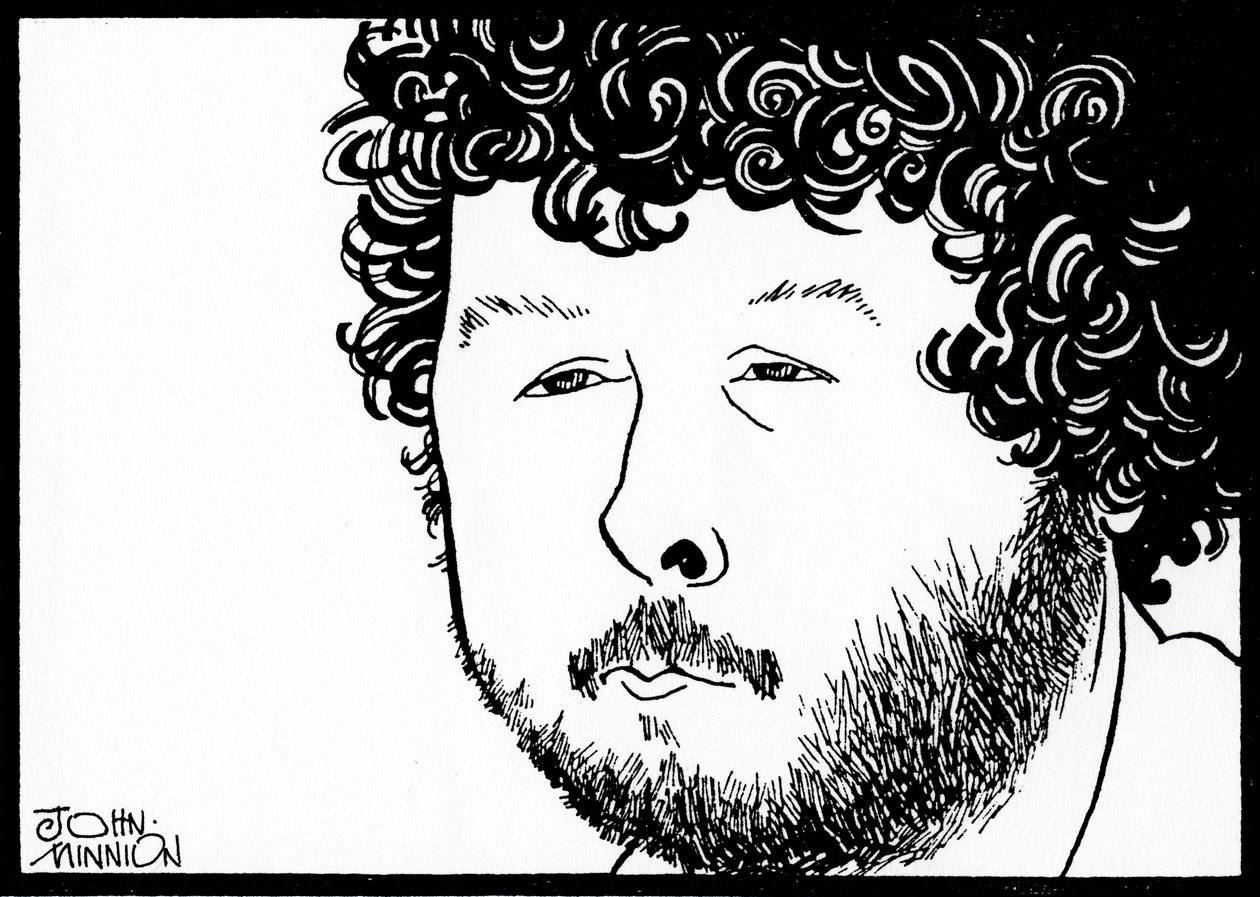 BIRTWISTLE, Harrison - 漫画作者：John Minnion 英国作曲家 作者 约翰·明尼恩