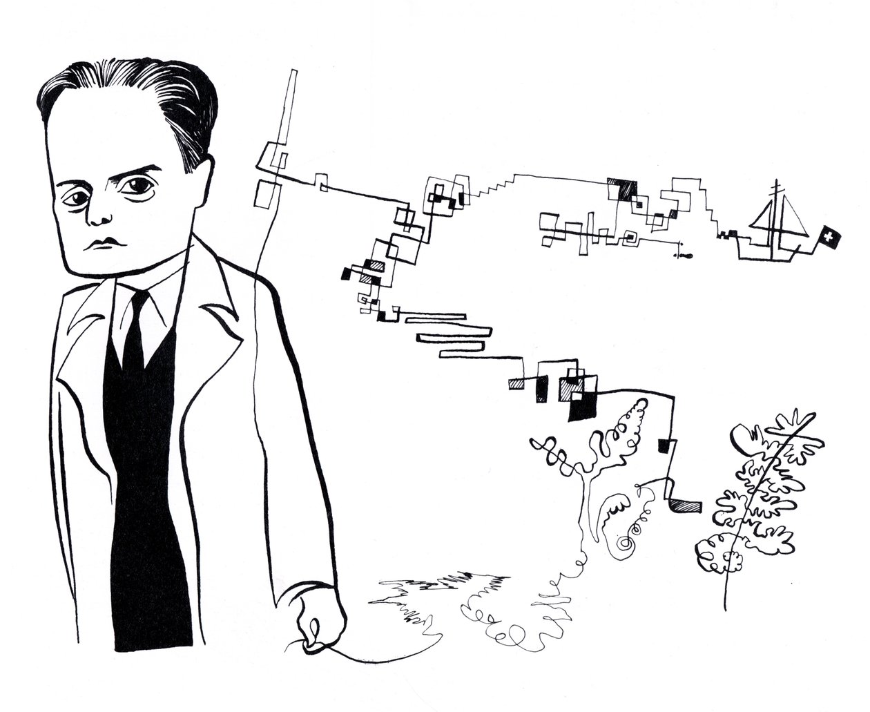 保罗-克利，漫画 作者 约翰·明尼恩