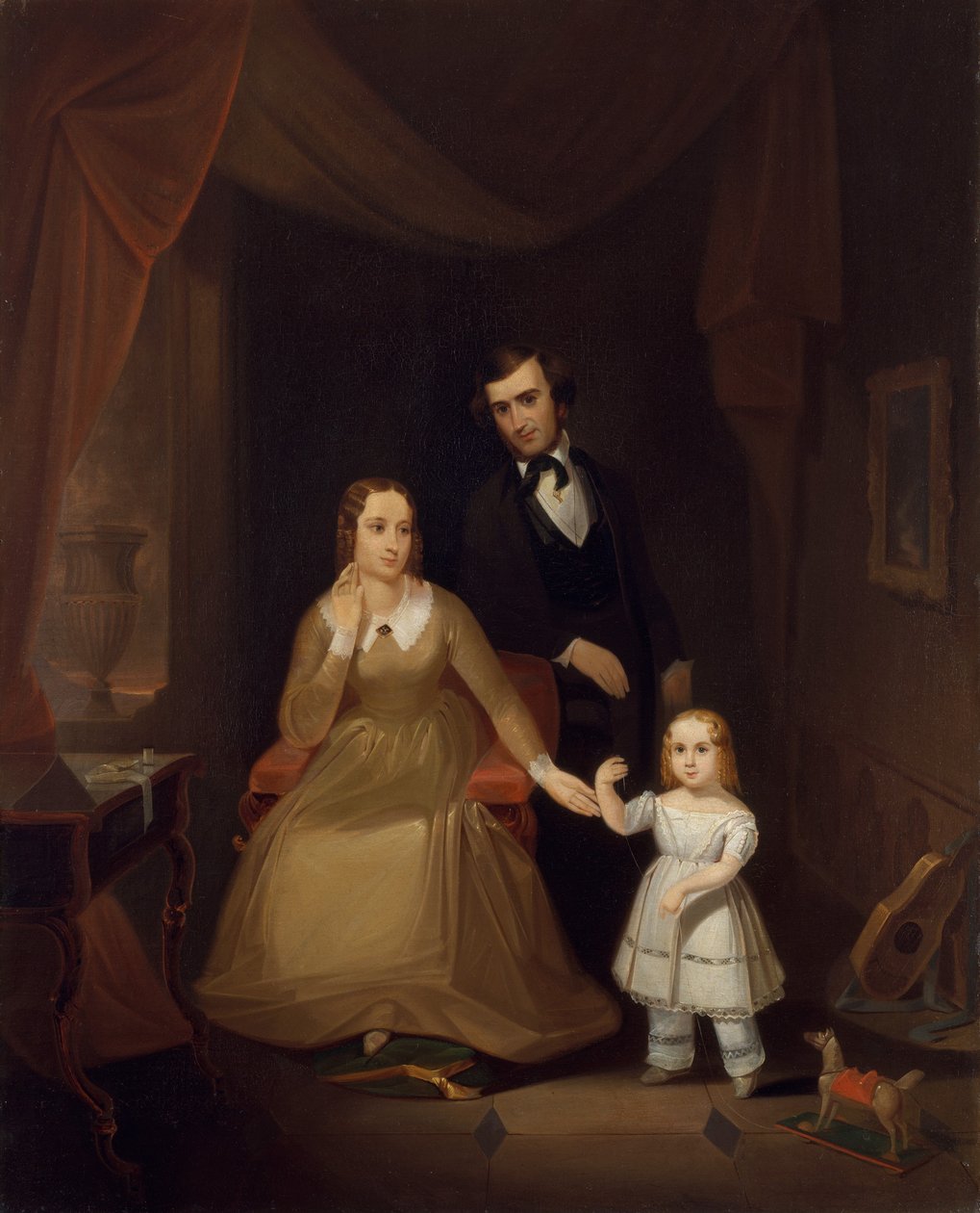 威廉森家族，约。 1841-42。 作者 约翰·史密斯（John Mix Stanley）