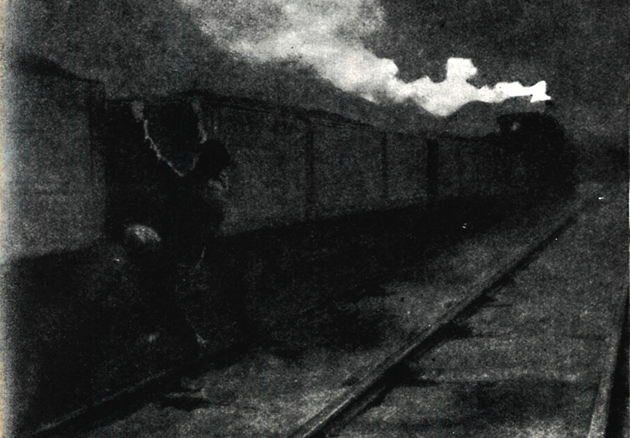 火车逃生，1899年11月，1945年。 作者 约翰·纳什