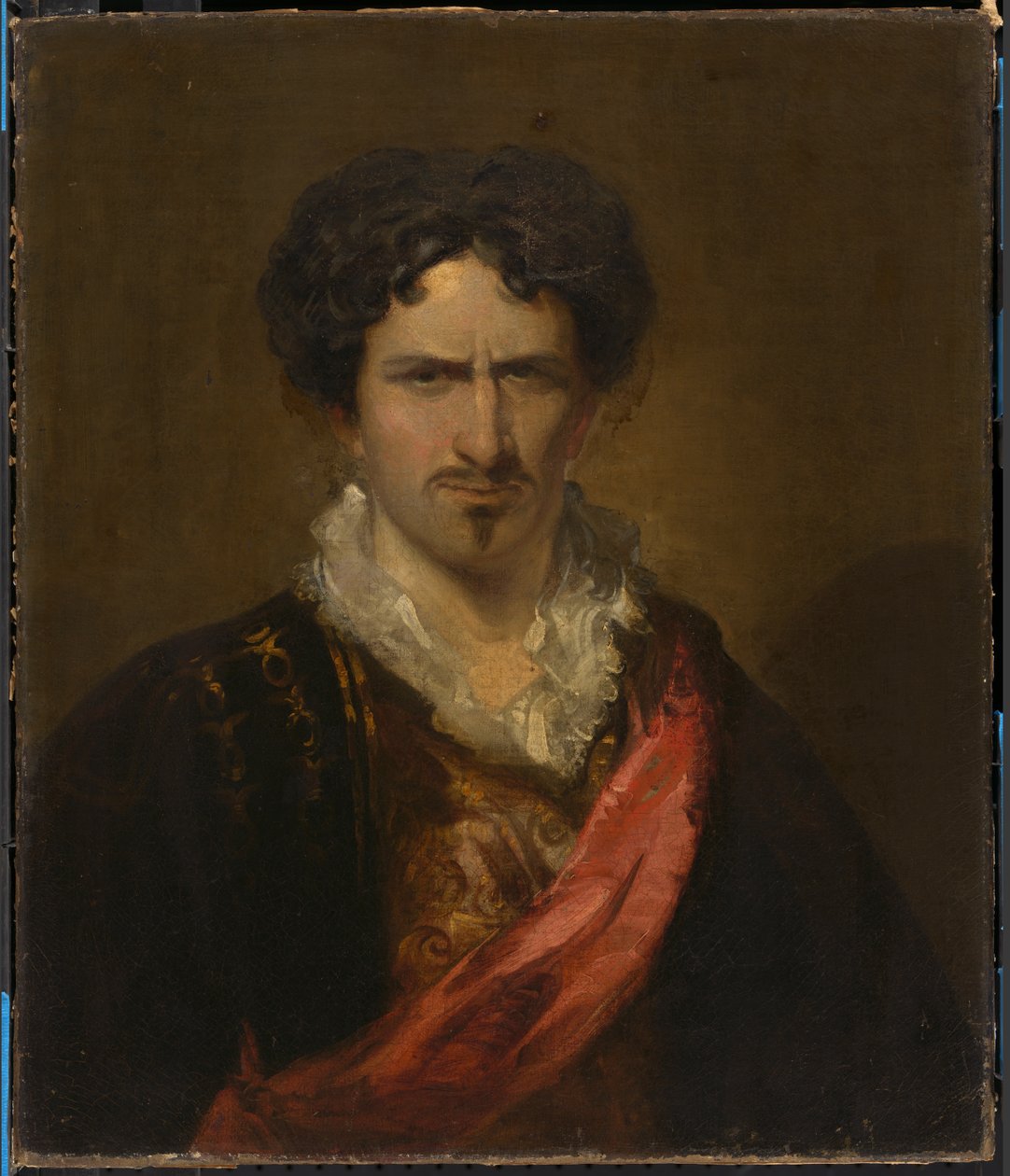 朱尼厄斯-布鲁特斯-布斯扮演爱德华-莫蒂默爵士，1823年。 作者 约翰·恩格尔