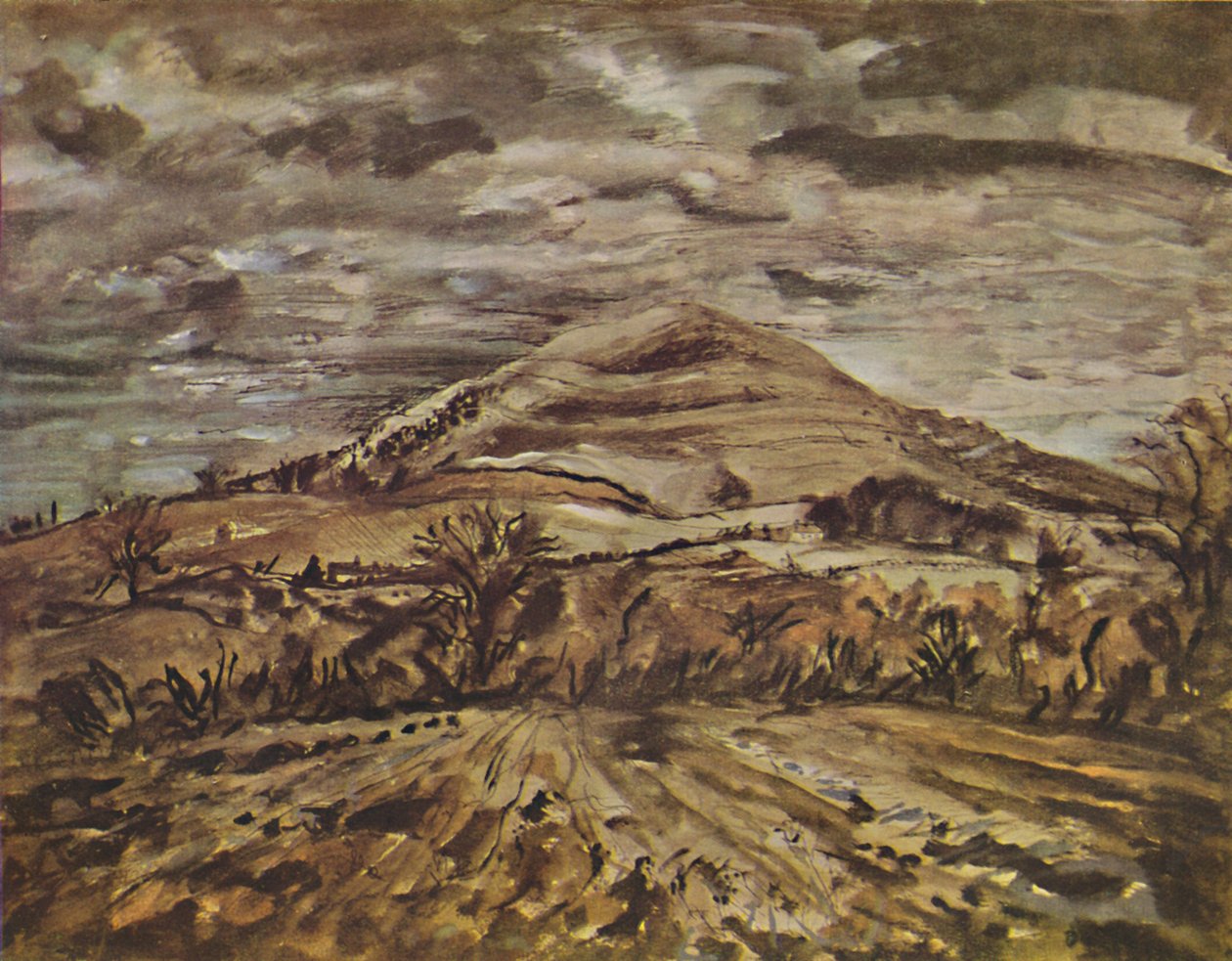 汉伯顿山，多塞特》，1946年 作者 约翰派博