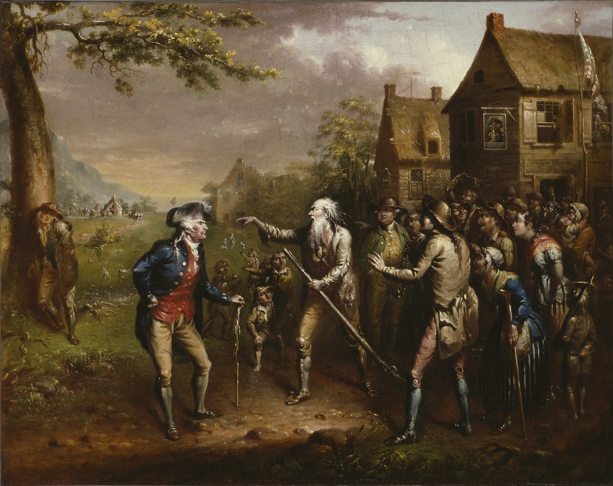 里普·范·温克尔（Rip Van Winkle），1829年 作者 约翰·基多