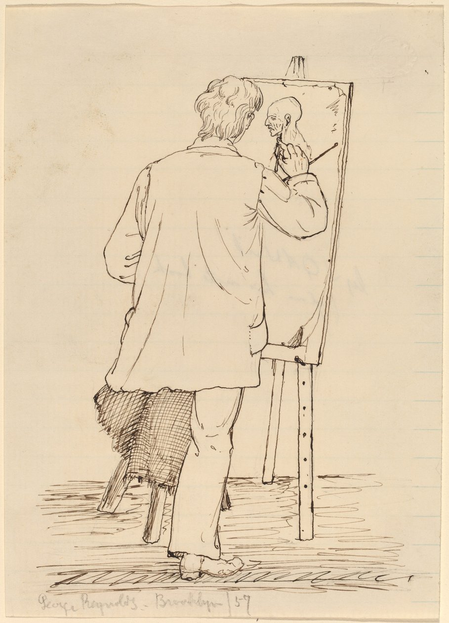 George Reynolds 作者 约翰·昆西·亚当斯·沃德