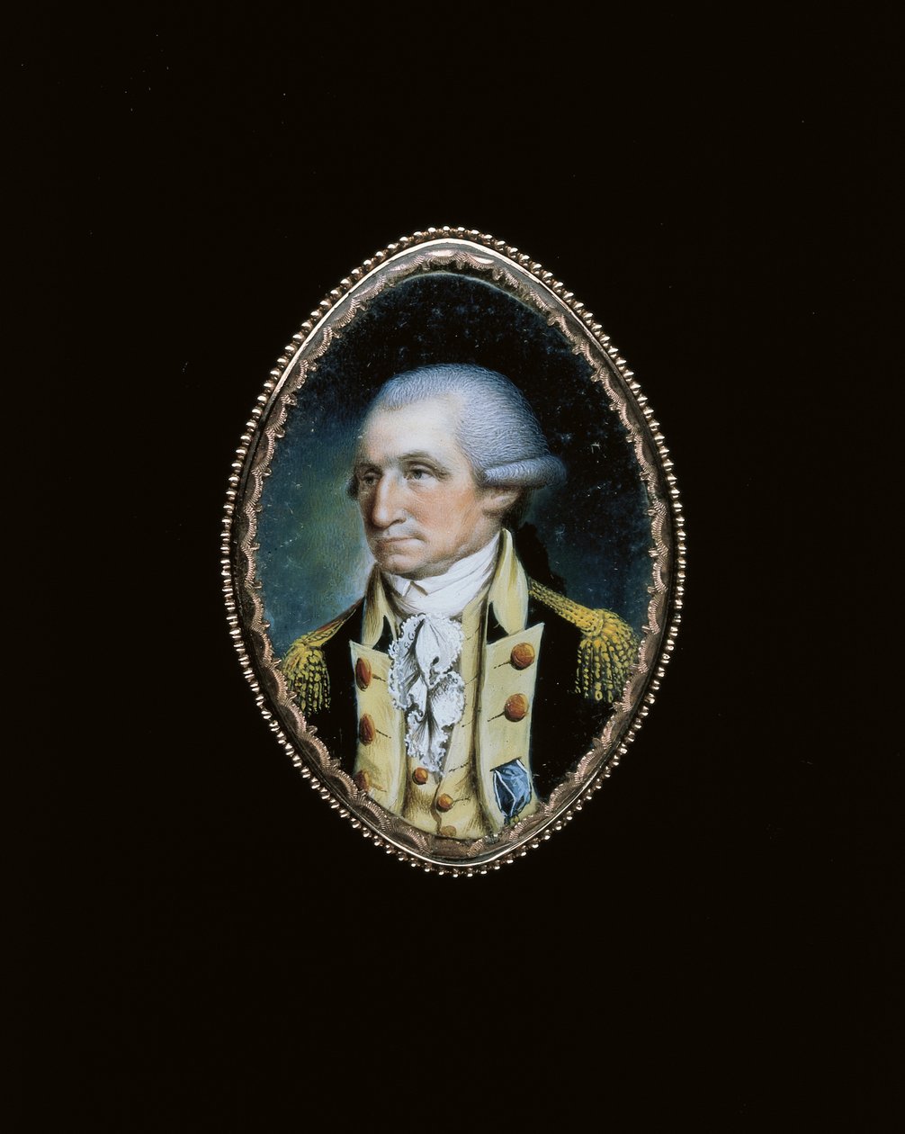 乔治·华盛顿肖像，1789年 作者 约翰·拉米奇