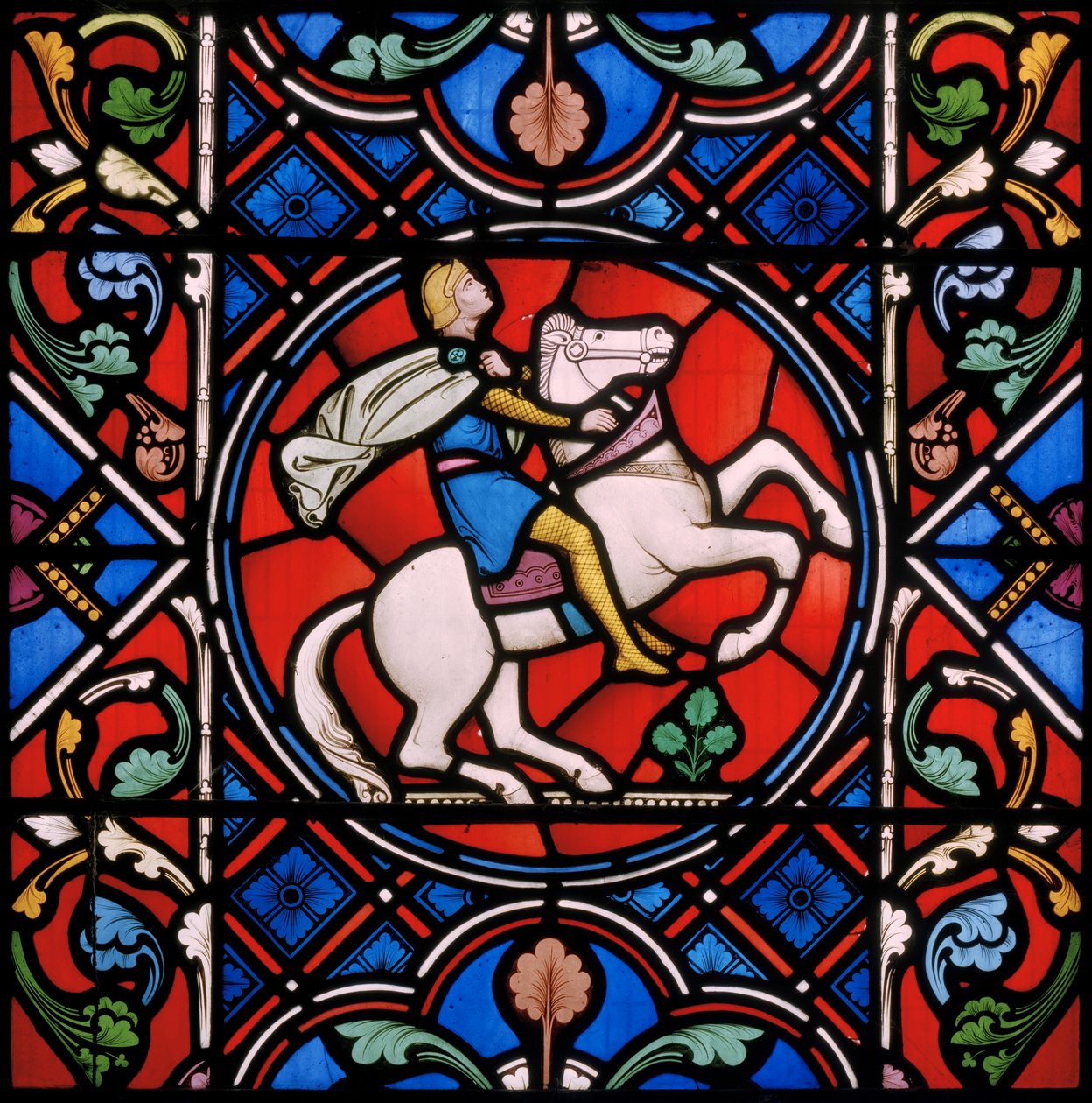 Upton Magna，St Lucy，Clayton＆Bell，John Richard Clayton（1827-1913），Roman Cavalryman，1860 作者 约翰·理查德·克莱顿