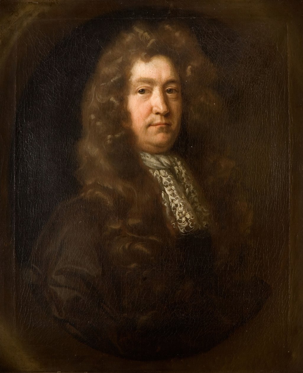 爱德华-瓦尔多爵士的肖像，1632-1716，1680。 作者 约翰·赖利