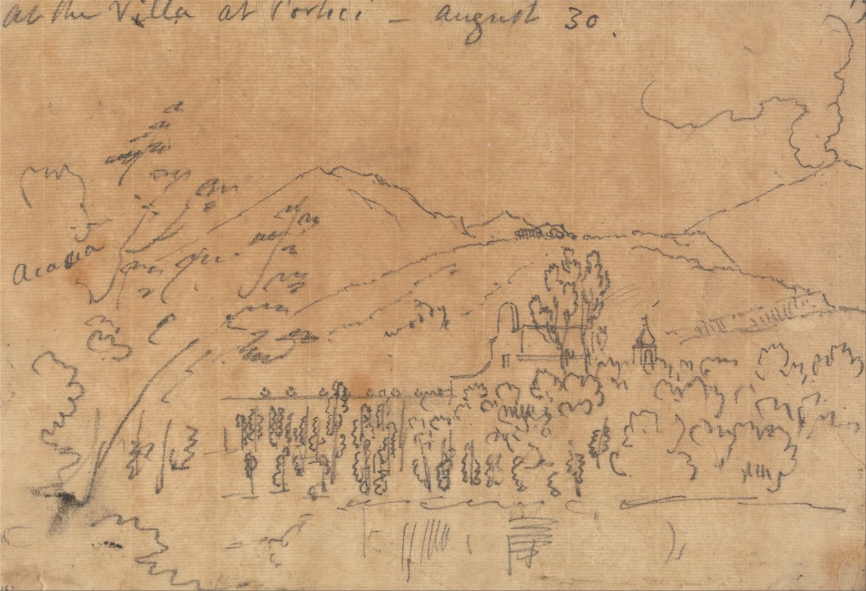 波尔蒂奇别墅，8 月 30 日 作者 约翰·罗伯特·科森斯