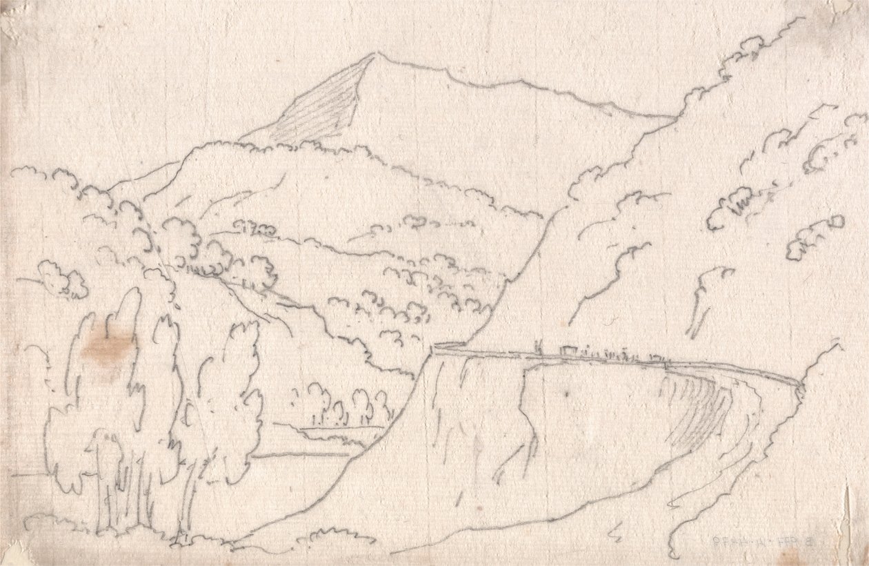 塔瓦内勒和卡普里亚诺之间 作者 约翰·罗伯特·科森斯