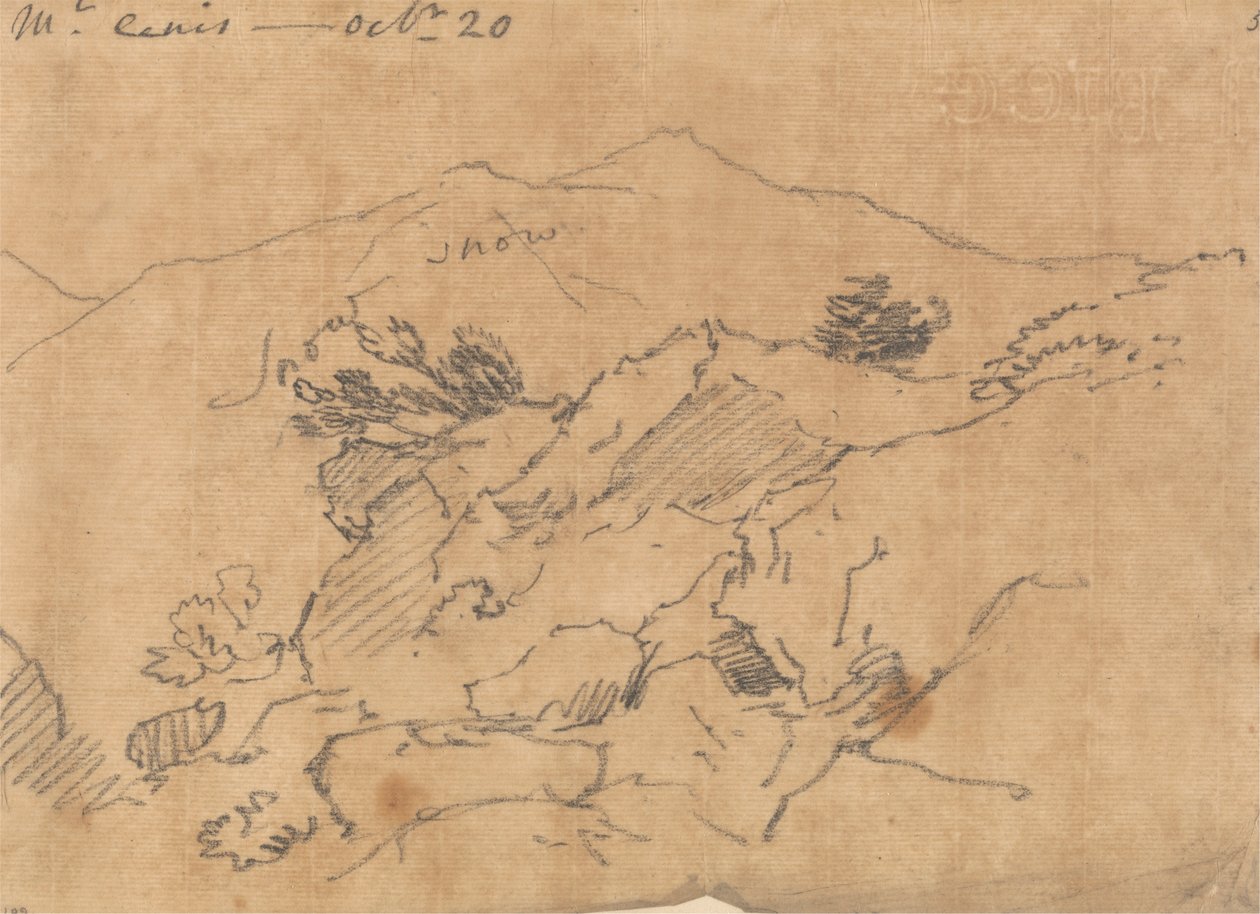 塞尼斯山，10 月 20 日 作者 约翰·罗伯特·科森斯