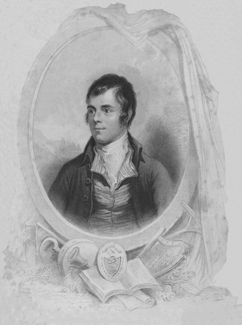 罗伯特·伯恩斯（Robert Burns）-诗人，1840年 作者 约翰·罗杰斯