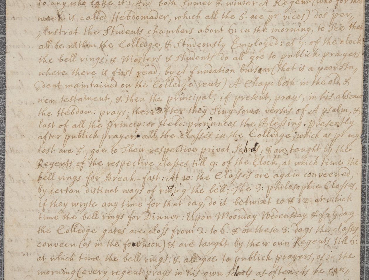 1691年，圣安德鲁斯的学生约翰·罗（John Row）写给他叔叔的一封信 作者 约翰·罗