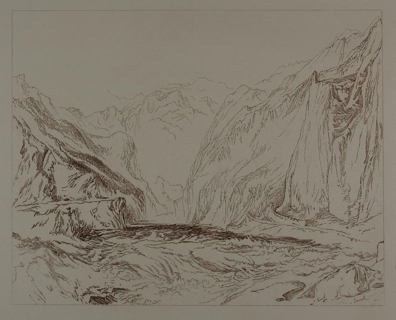 沙山风景 作者 约翰·拉斯金