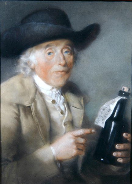 Worplesdon的Samuel Villiese博士（粉彩画） 作者 约翰·罗素