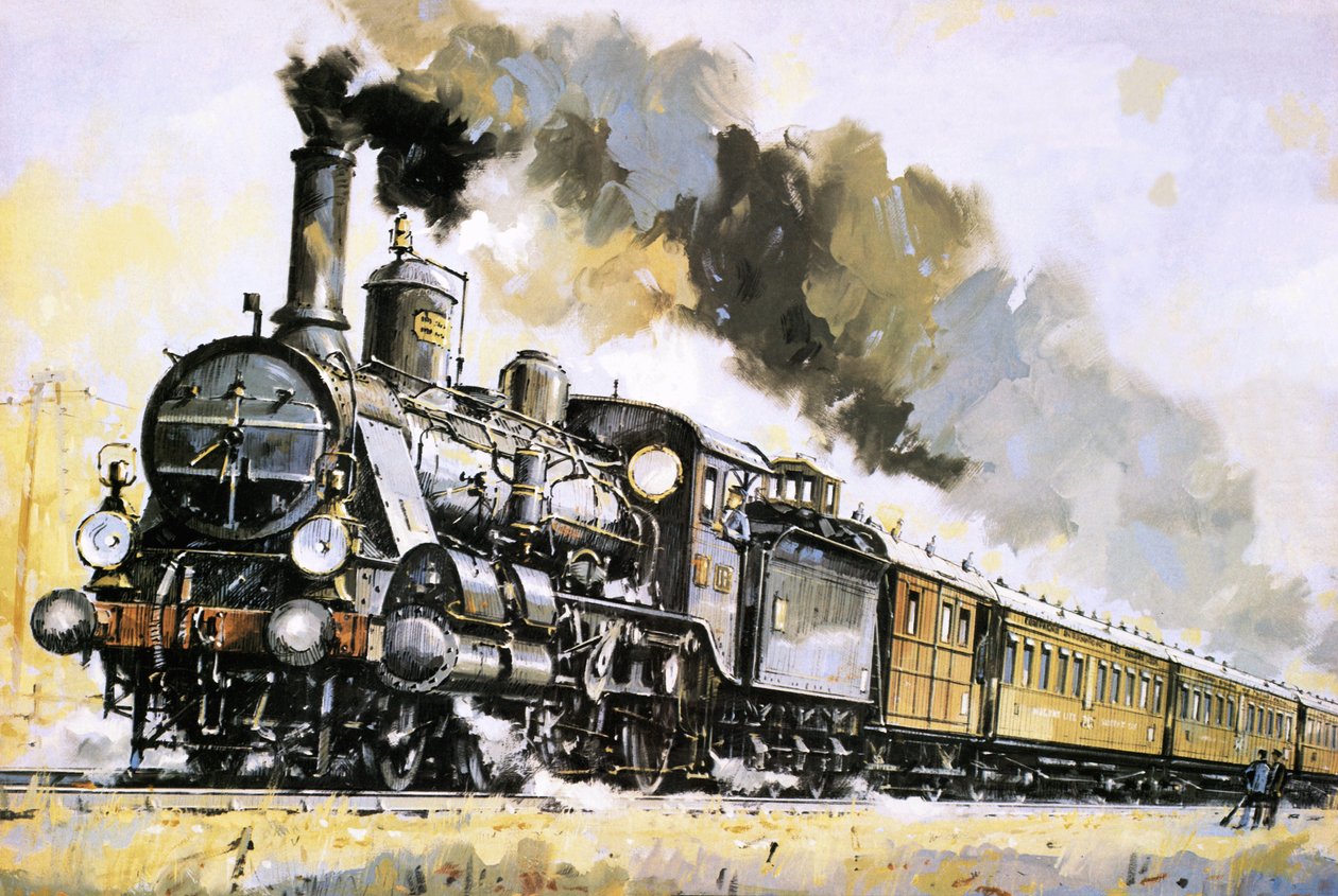 东方快车，1883 年推出 作者 约翰·S·史密斯