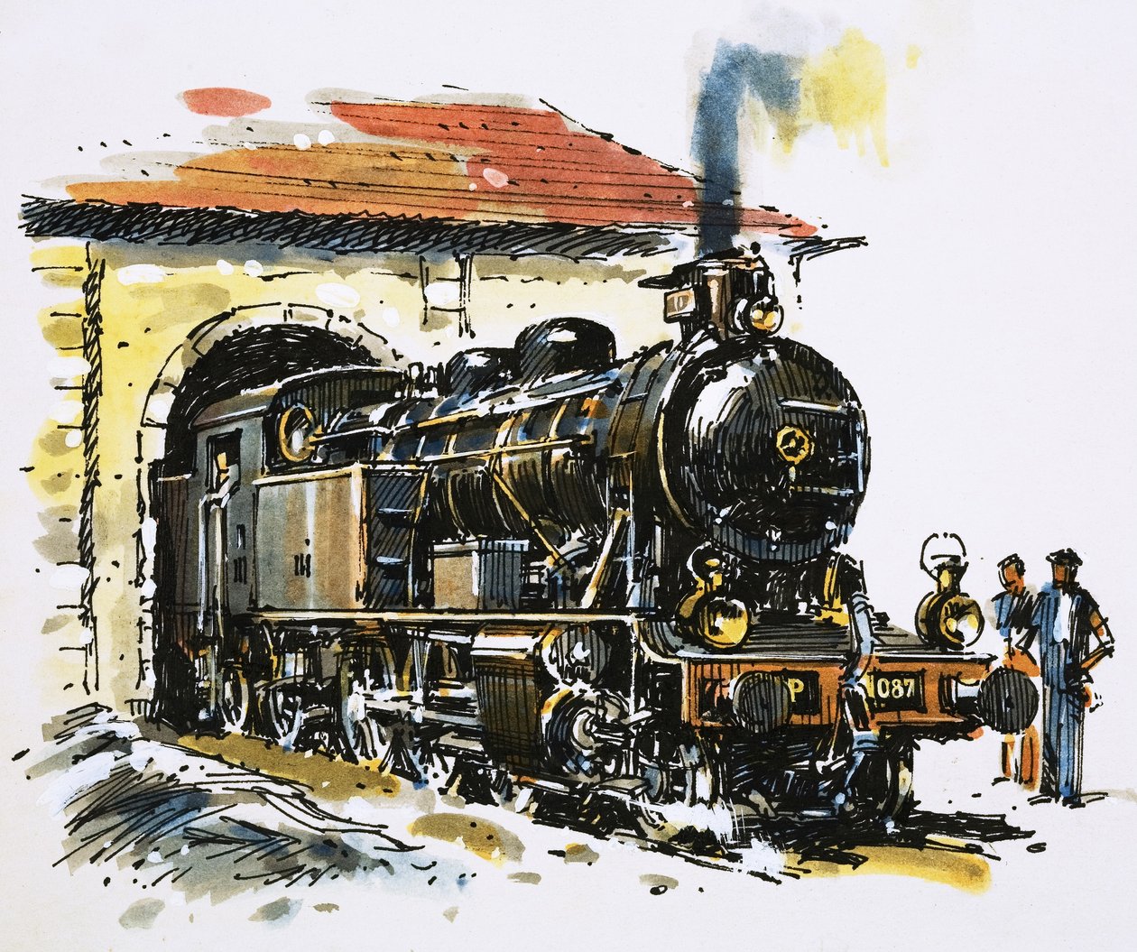 速度与力量的世界1929 年制造的洪舍尔 2-6-4 型坦克机车 作者 约翰·S·史密斯