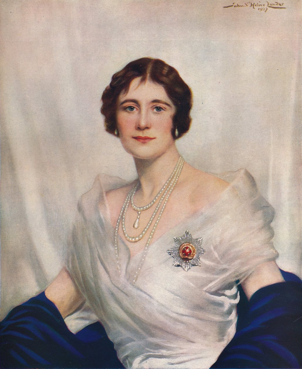 伊丽莎白女王陛下》，1937年 作者 约翰·圣赫利尔·兰德