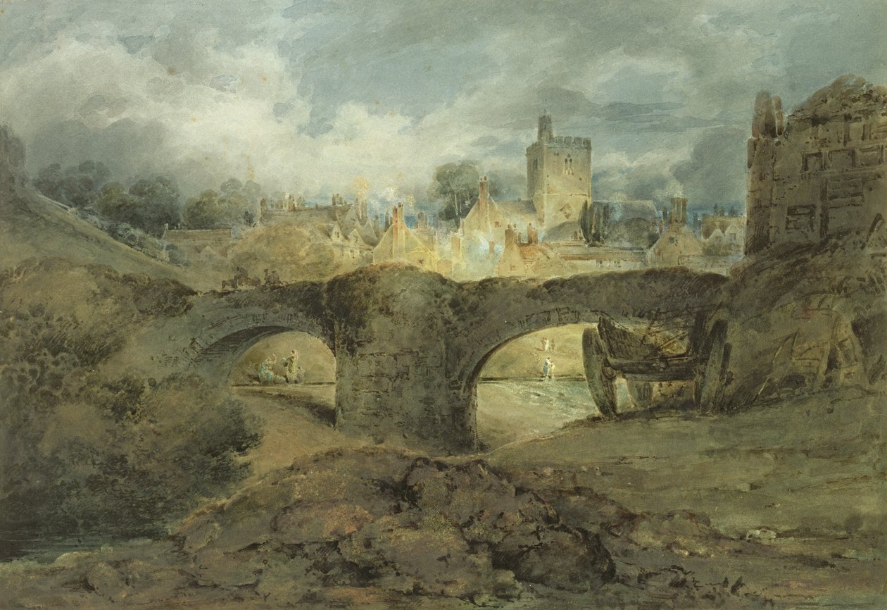Brecknock，c.1801（纸上涂有阿拉伯树胶） 作者 约翰·塞尔·科特曼
