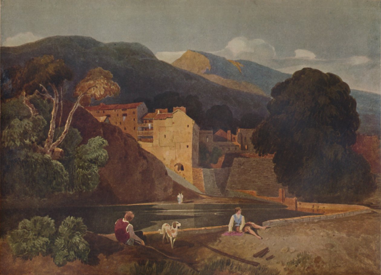 古典风景，1923年 作者 约翰·塞尔·科特曼