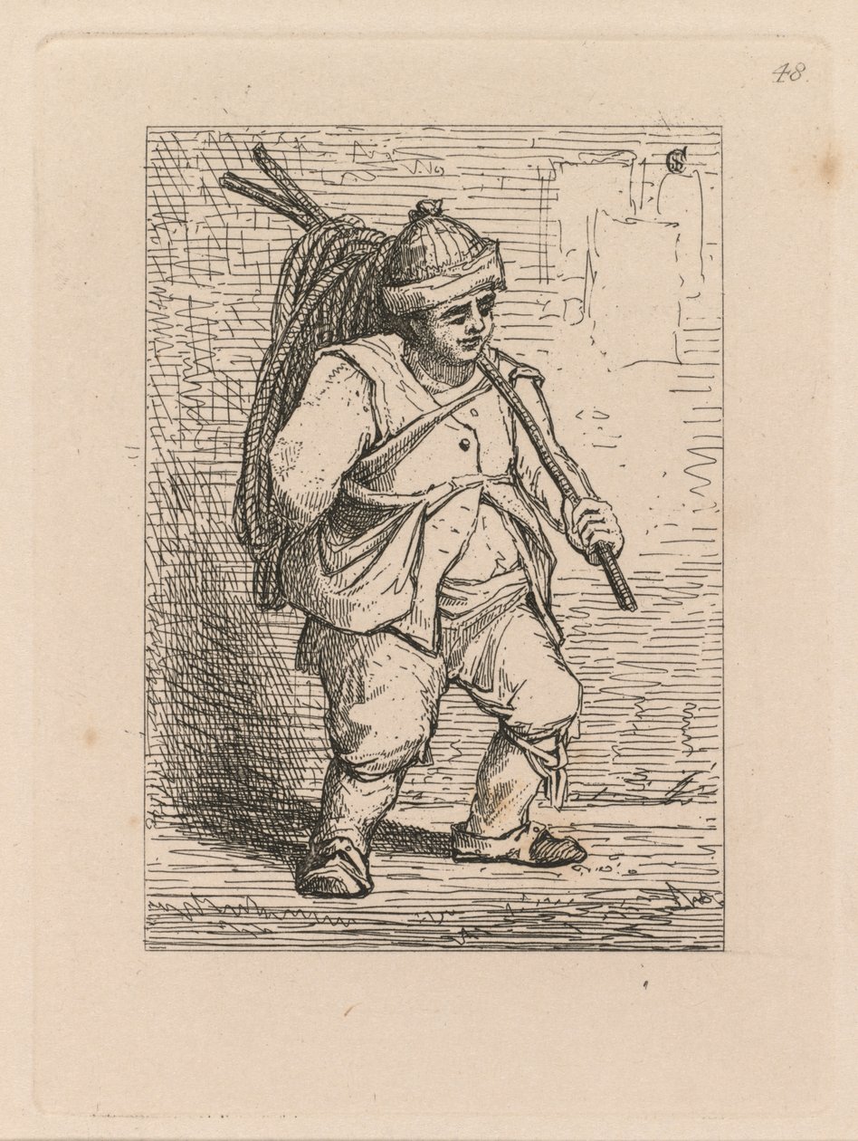 研究是免费的板48，的研究，1838。 作者 约翰·塞尔·科特曼