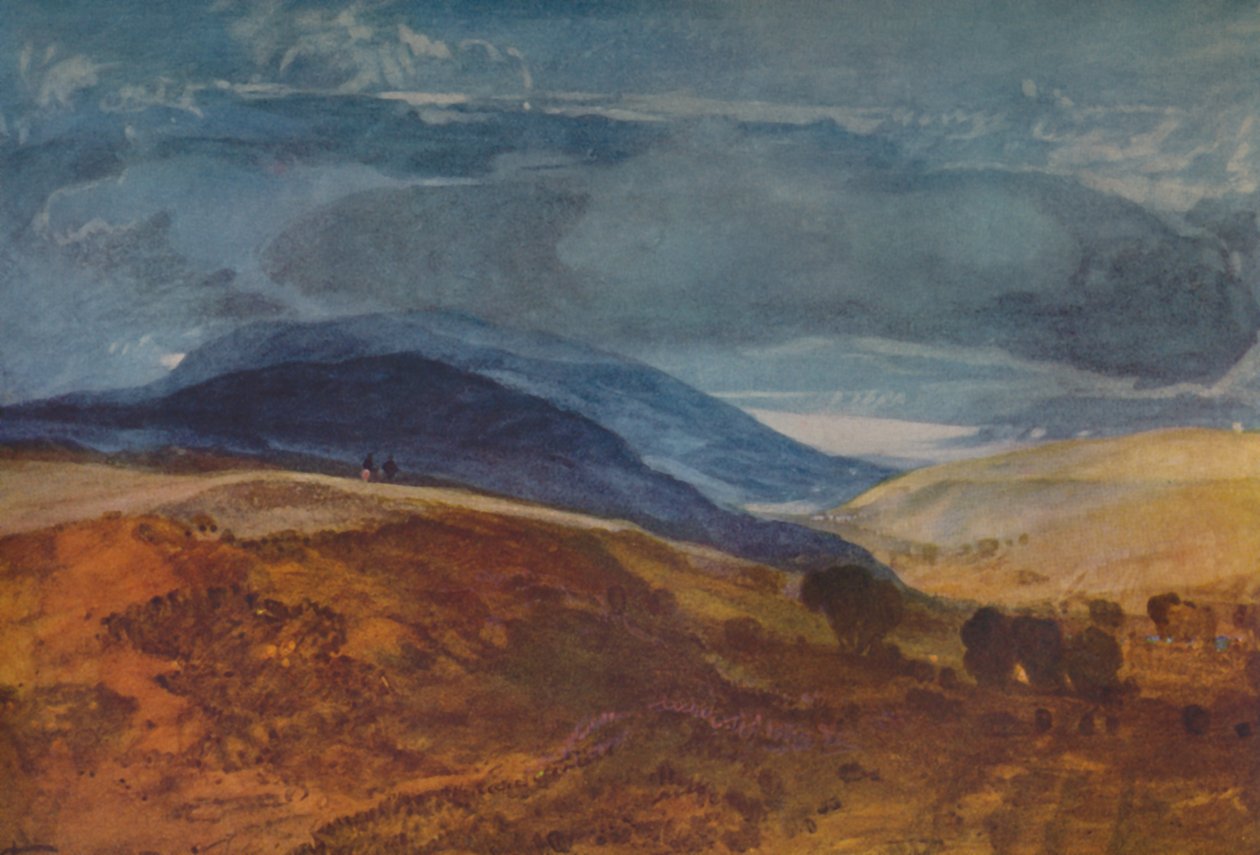 山景，1923年 作者 约翰·塞尔·科特曼