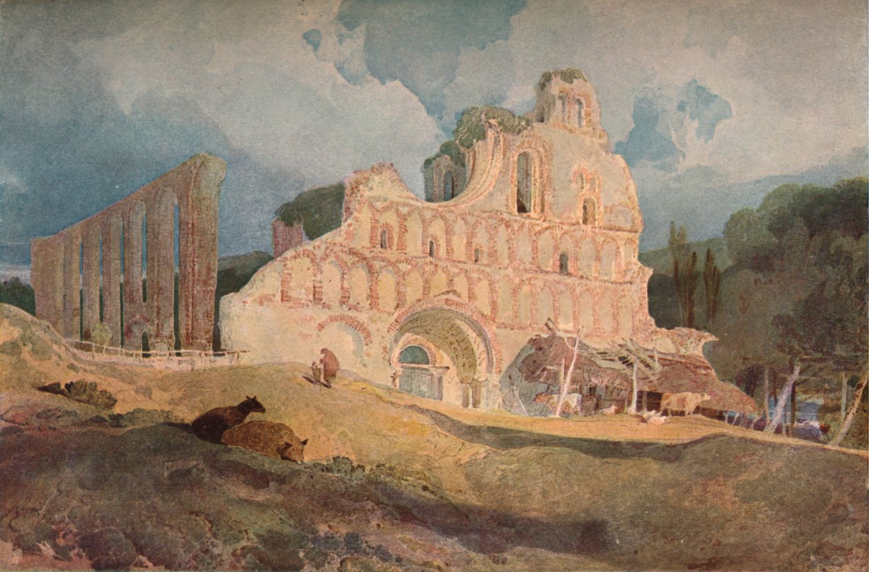 埃塞克斯（St.Botolphs Priory）修道院，约1806年 作者 约翰·塞尔·科特曼