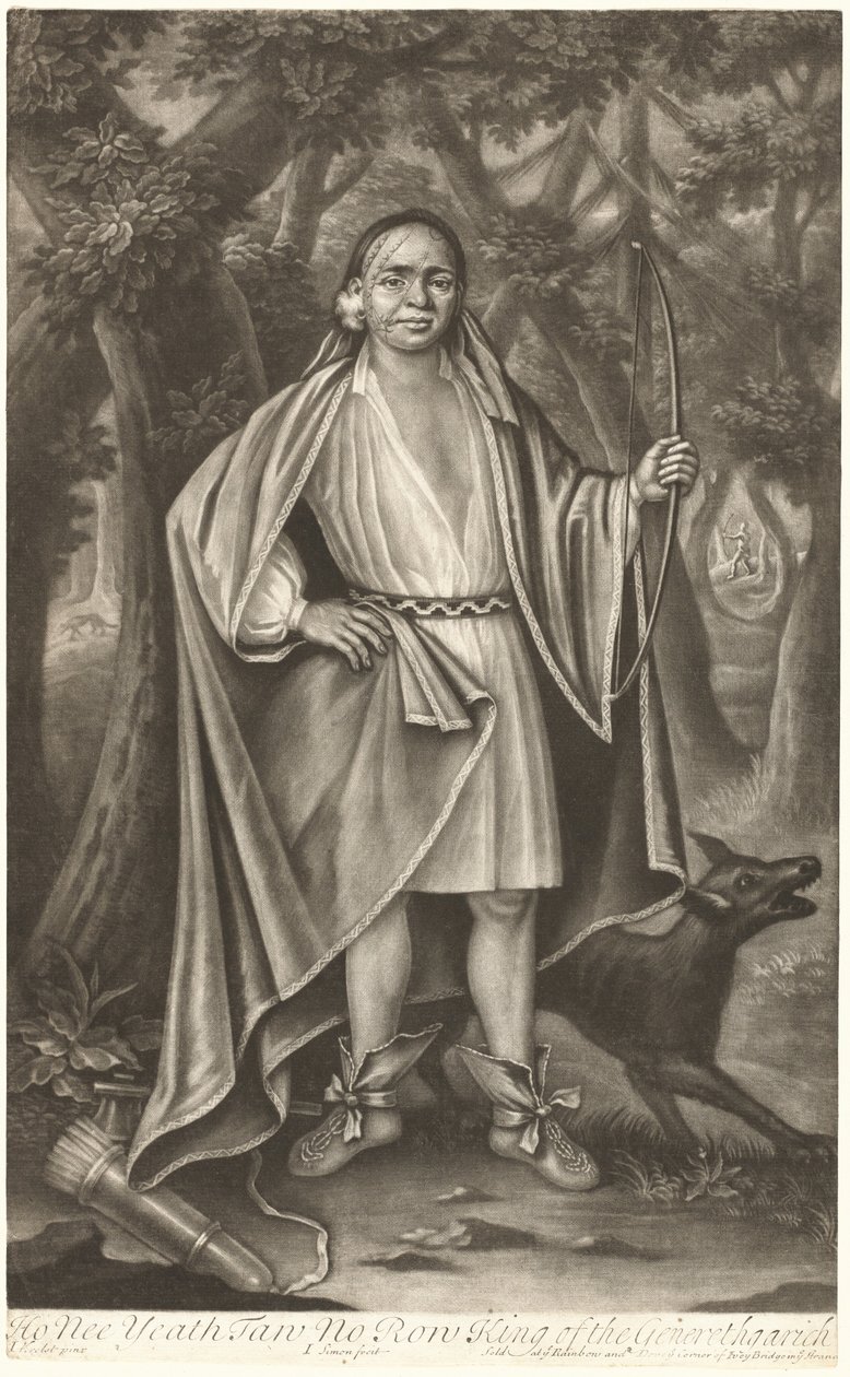Ho Nee Yeath Taw No Row, King of the Generethgarick 作者 John Verelst 之后的 John Simon