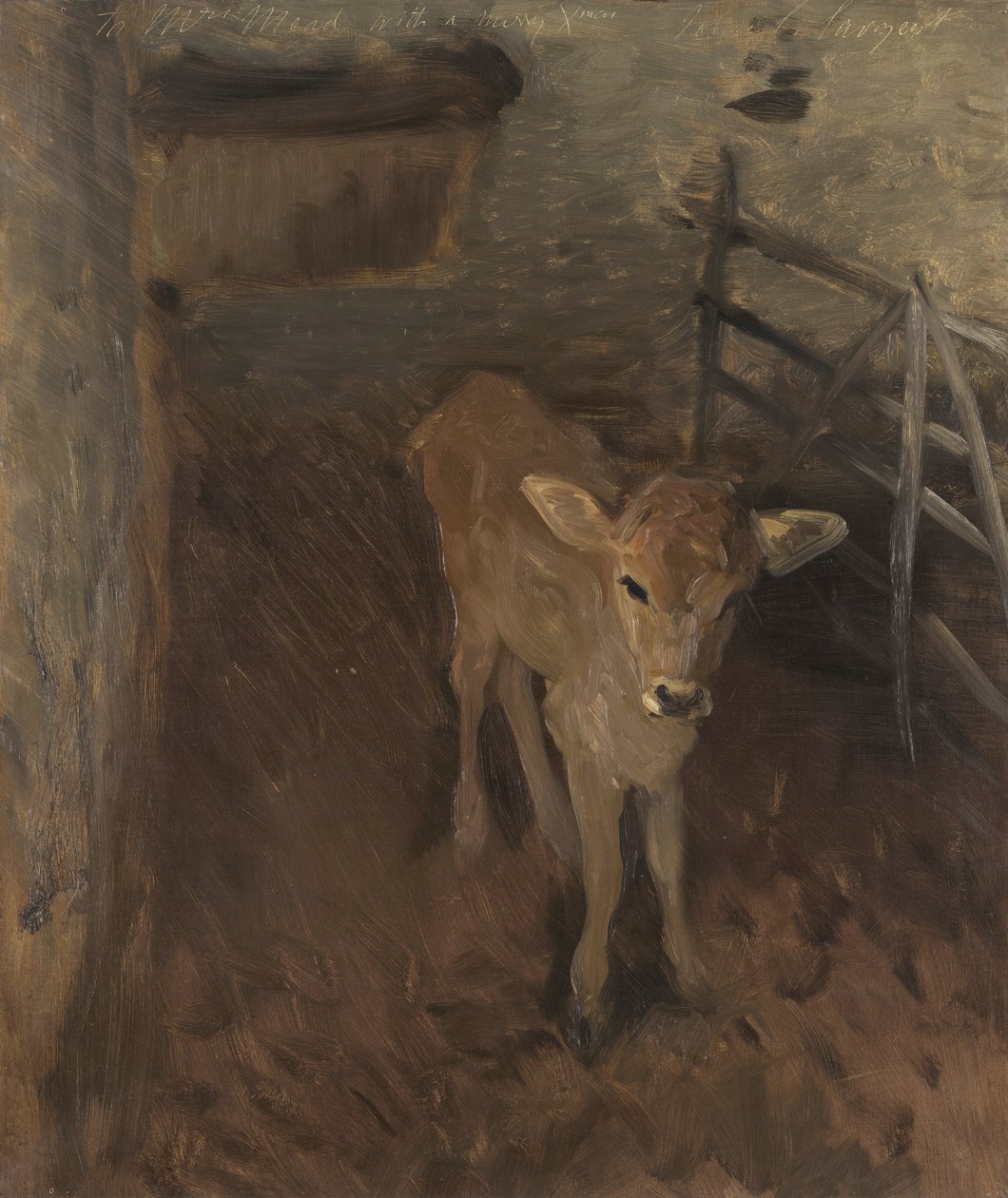 泽西小牛，1893年 作者 约翰·辛格·萨金特