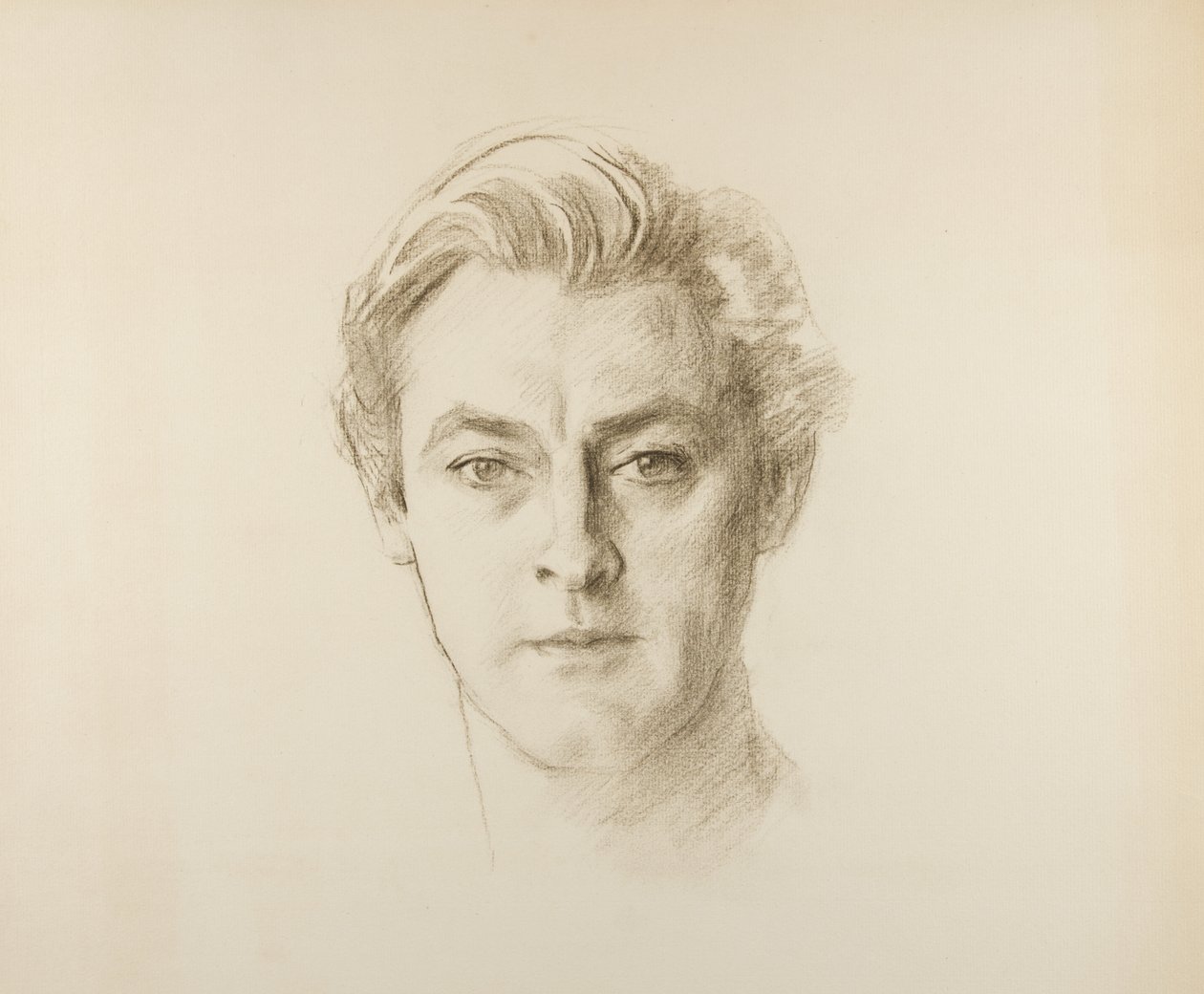 John Barrymore，1923年（纸上蜡笔） 作者 约翰·辛格·萨金特