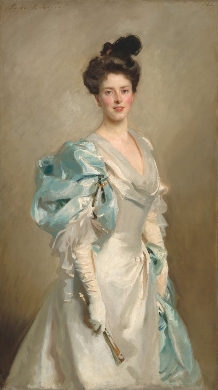 Mary Crowninshield Endicott Chamberlain (Joseph Chamberlain夫人) 作者 约翰·辛格·萨金特