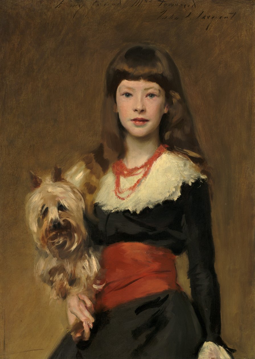 Beatrice Townsend小姐 作者 约翰·辛格·萨金特