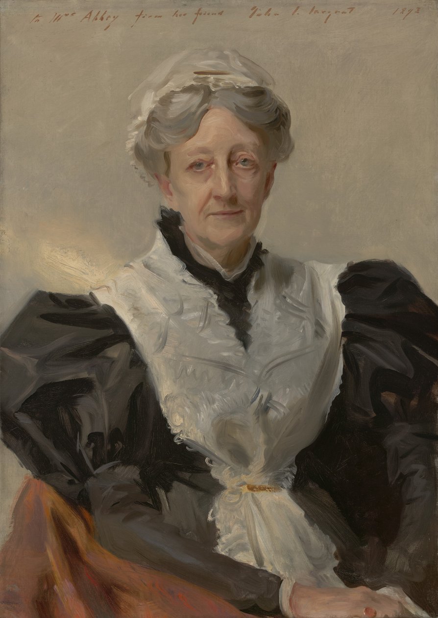 弗雷德里克米德夫人（Mary Eliza Scribner）1893年 作者 约翰·辛格·萨金特