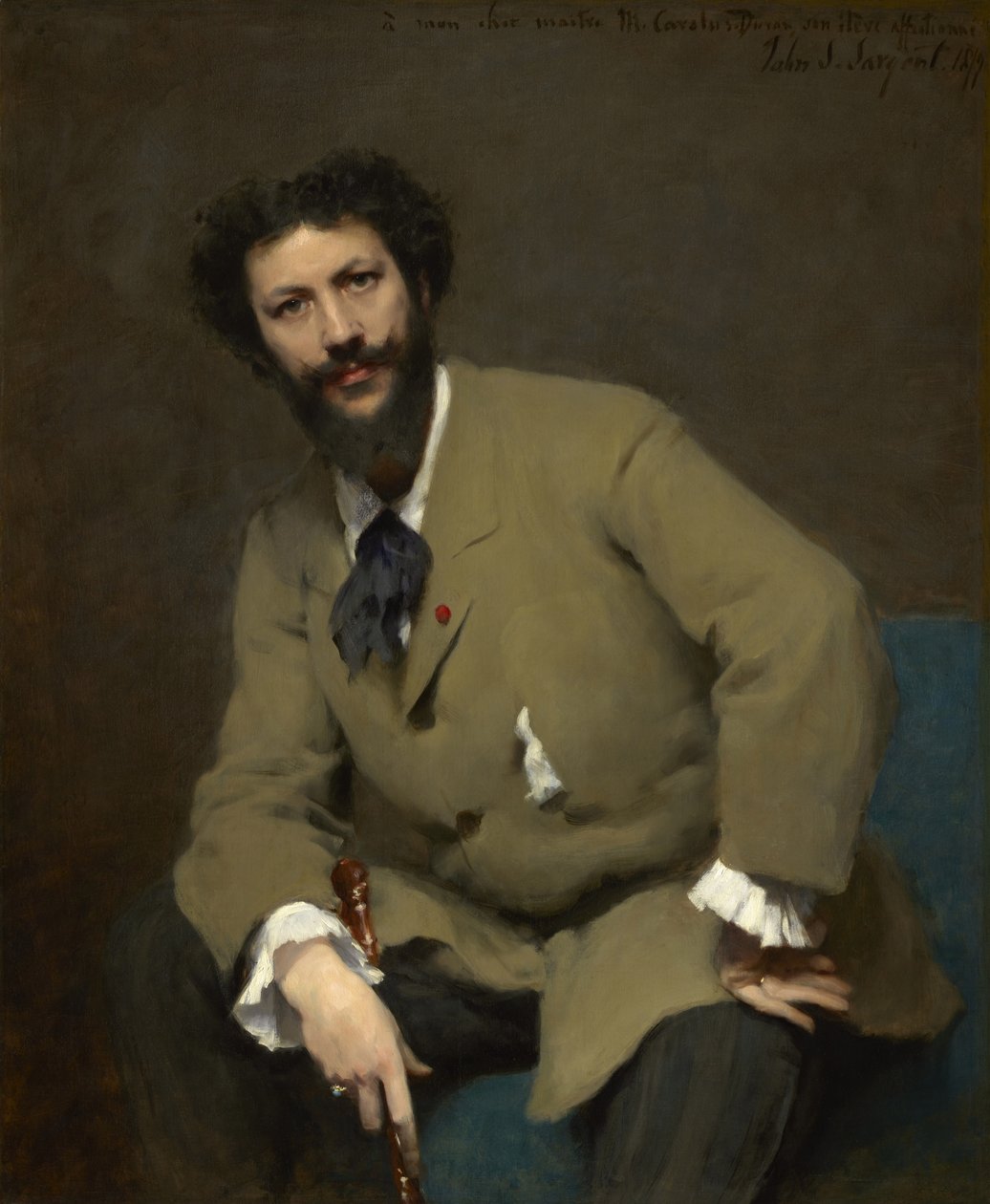 卡罗勒斯·杜兰（Carolus-Duran）肖像，1879年 作者 约翰·辛格·萨金特