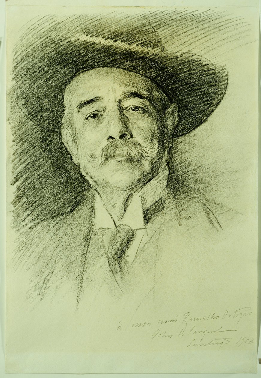 拉玛乔·奥提格奥肖像，1903年 作者 约翰·辛格·萨金特
