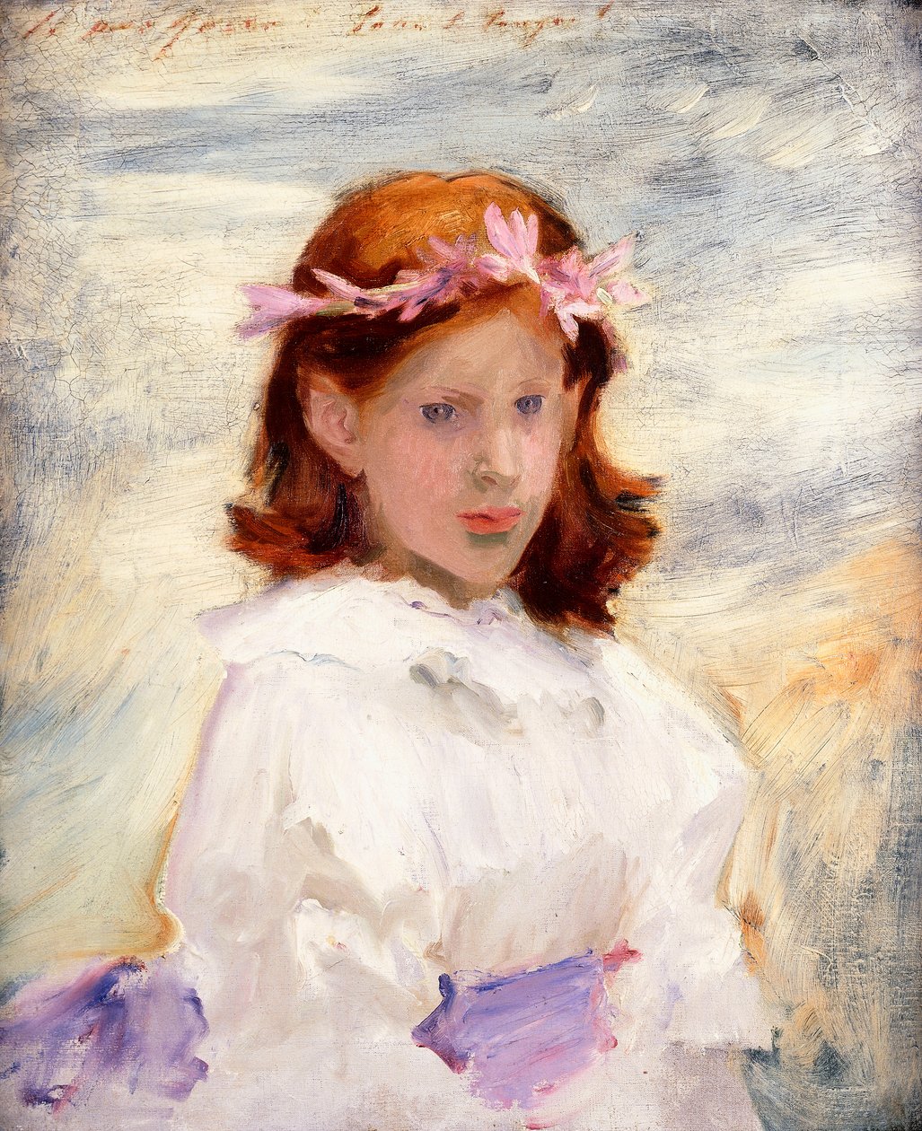 特蕾莎·高斯（Teresa Gosse）的肖像，1885年 作者 约翰·辛格·萨金特