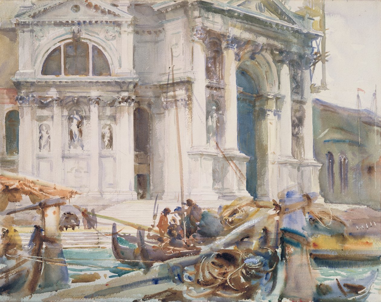 1904年Santa Maria della Salute 作者 约翰·辛格·萨金特