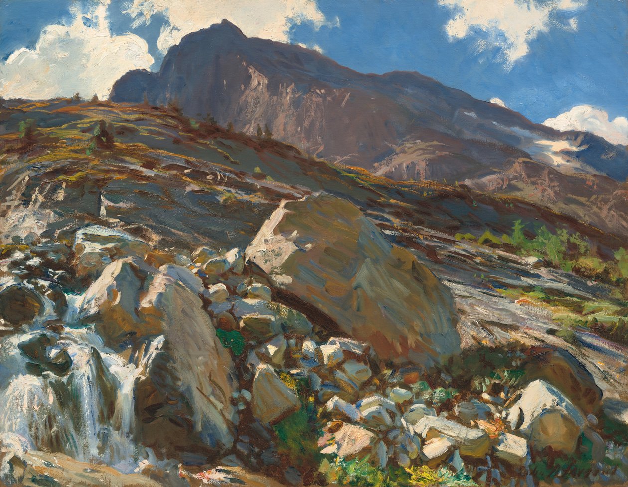 Simplon Pass 作者 约翰·辛格·萨金特