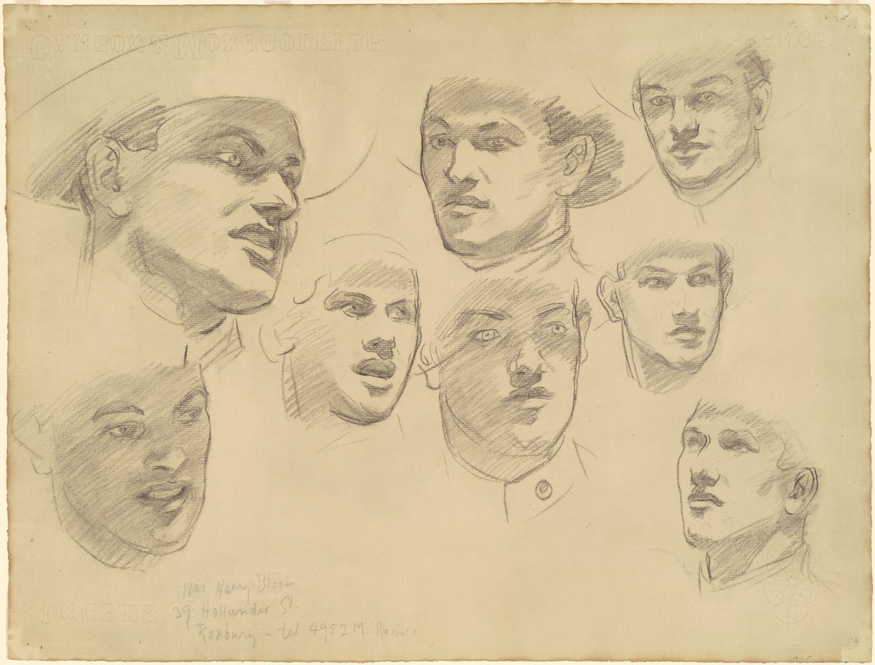进入战争的研究，1920-1922。 作者 约翰·辛格·萨金特