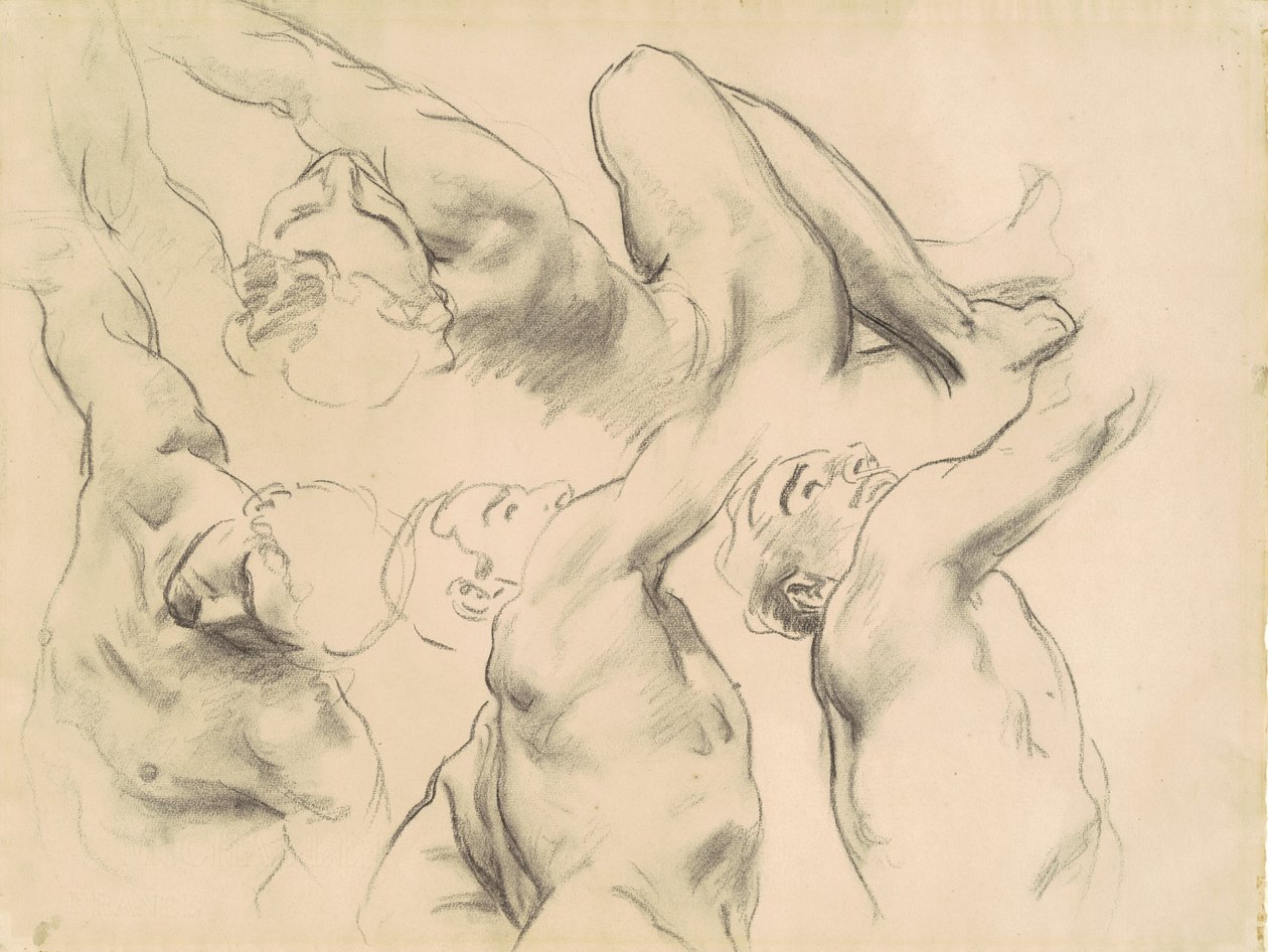 天堂和地狱的研究，1903-1916。 作者 约翰·辛格·萨金特