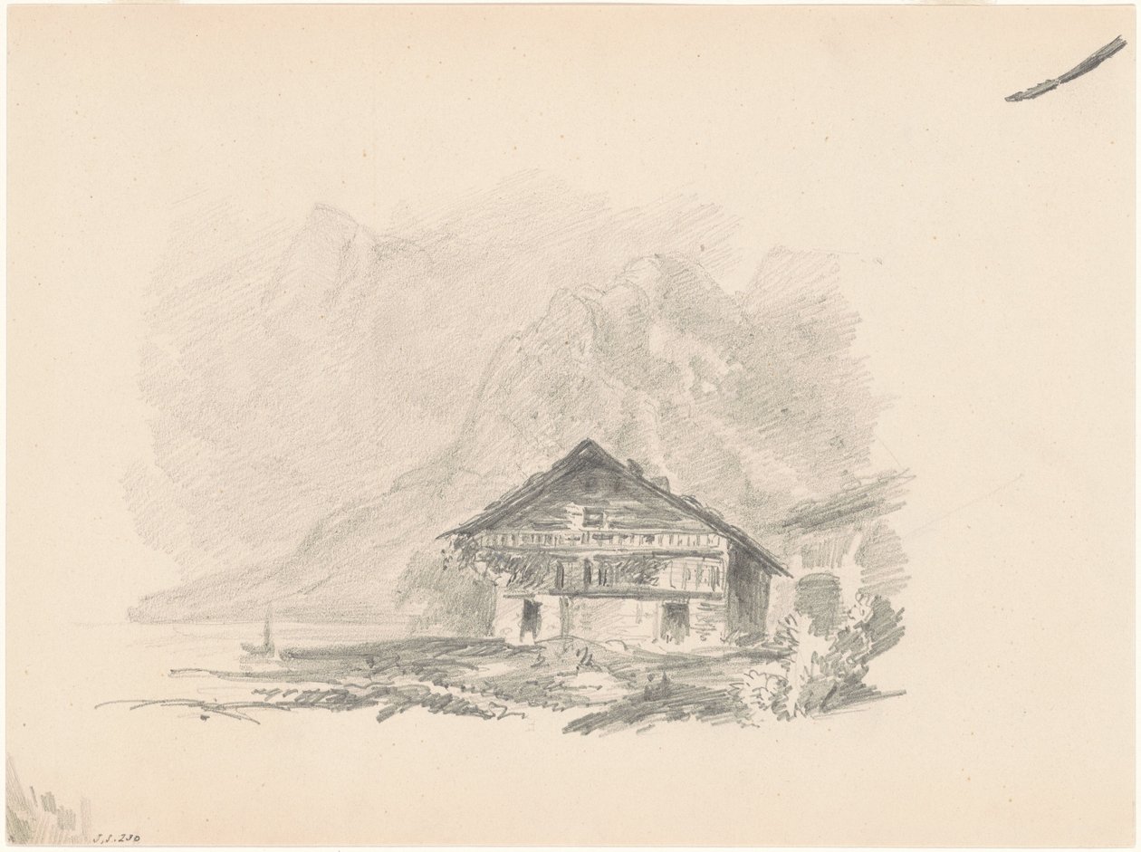 瑞士木屋，1869年。 作者 约翰·辛格·萨金特