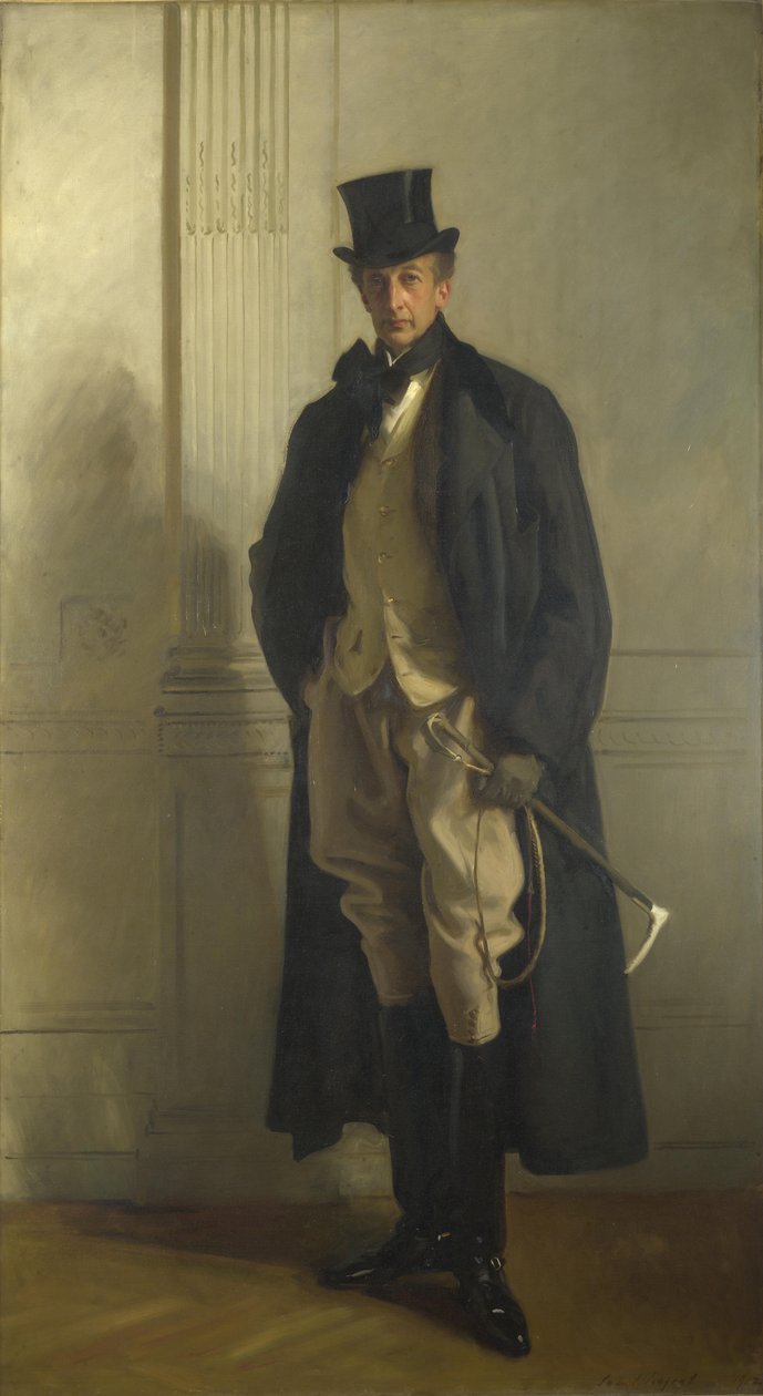 托马斯·李斯特（1854-1925），里布尔斯代尔勋爵（Lord Ribblesdale），1902年 作者 约翰·辛格·萨金特