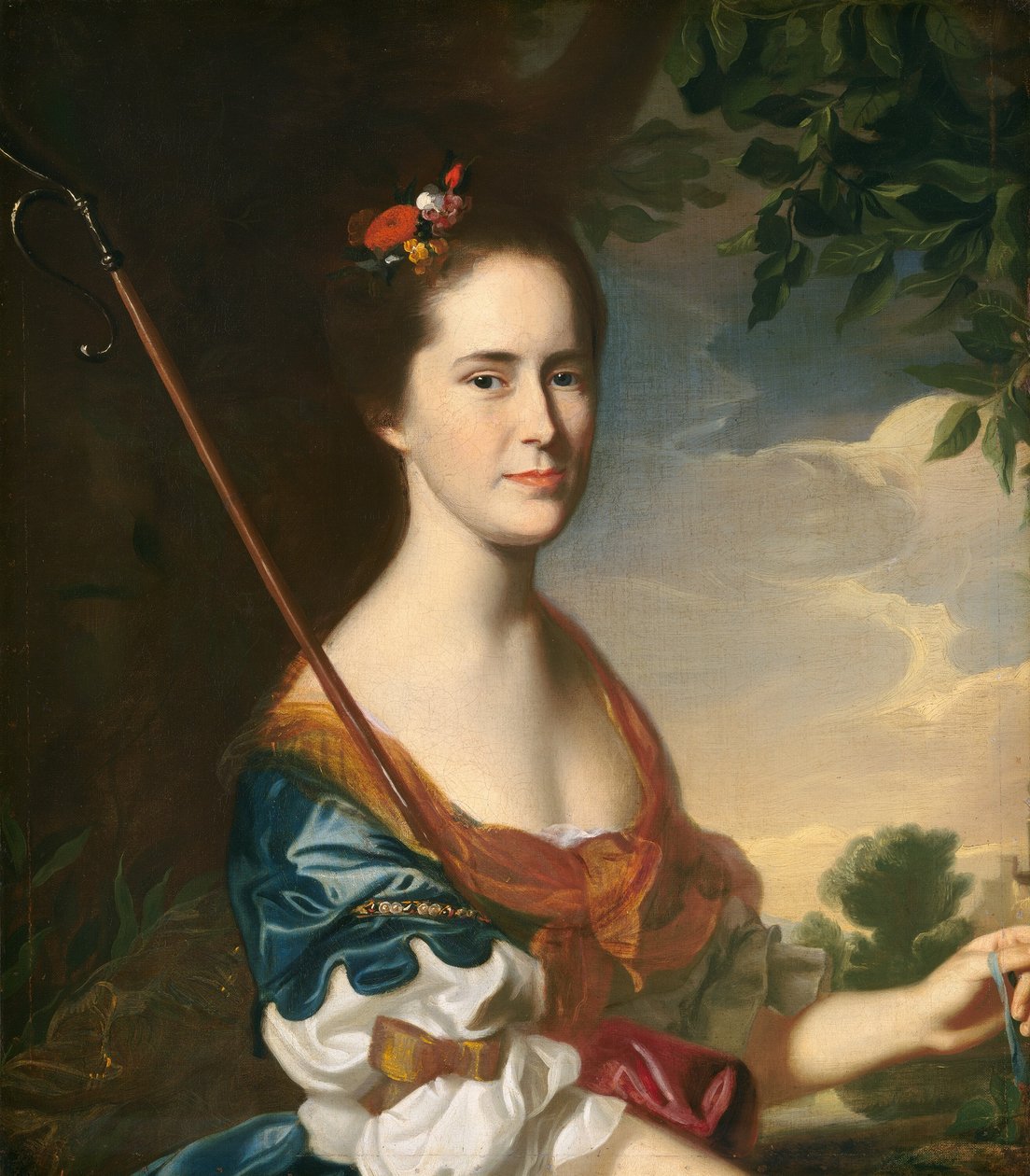 伊丽莎白-格雷-奥蒂斯 塞缪尔-阿莱恩-奥蒂斯夫人，约1764年。 作者 约翰·辛格尔顿·科普利