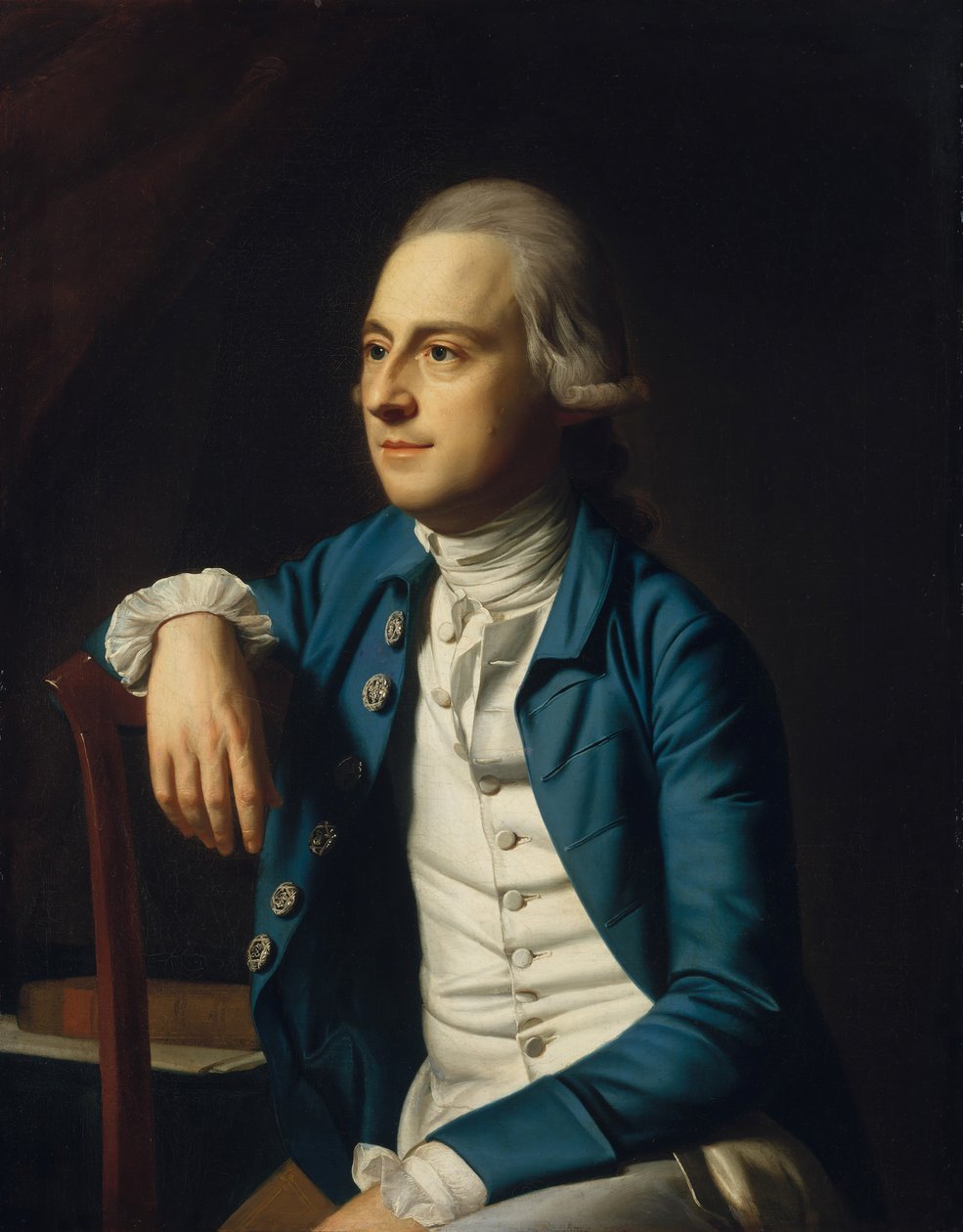 古连·维普朗克（Gulian Verplanck），1771年。 作者 约翰·辛格尔顿·科普利