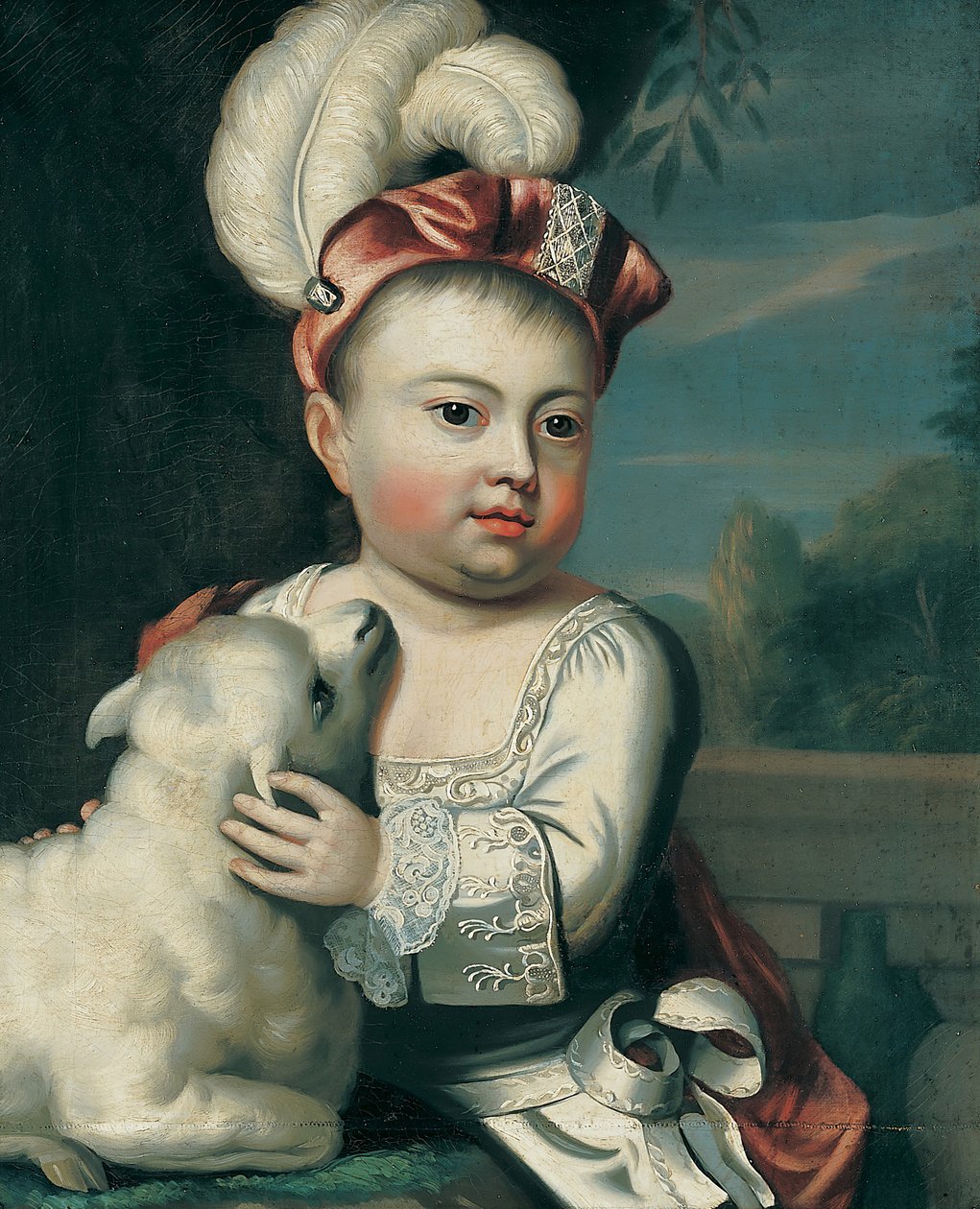 约翰·格林利夫（John Greenleaf），1753-54年。 作者 约翰·辛格尔顿·科普利